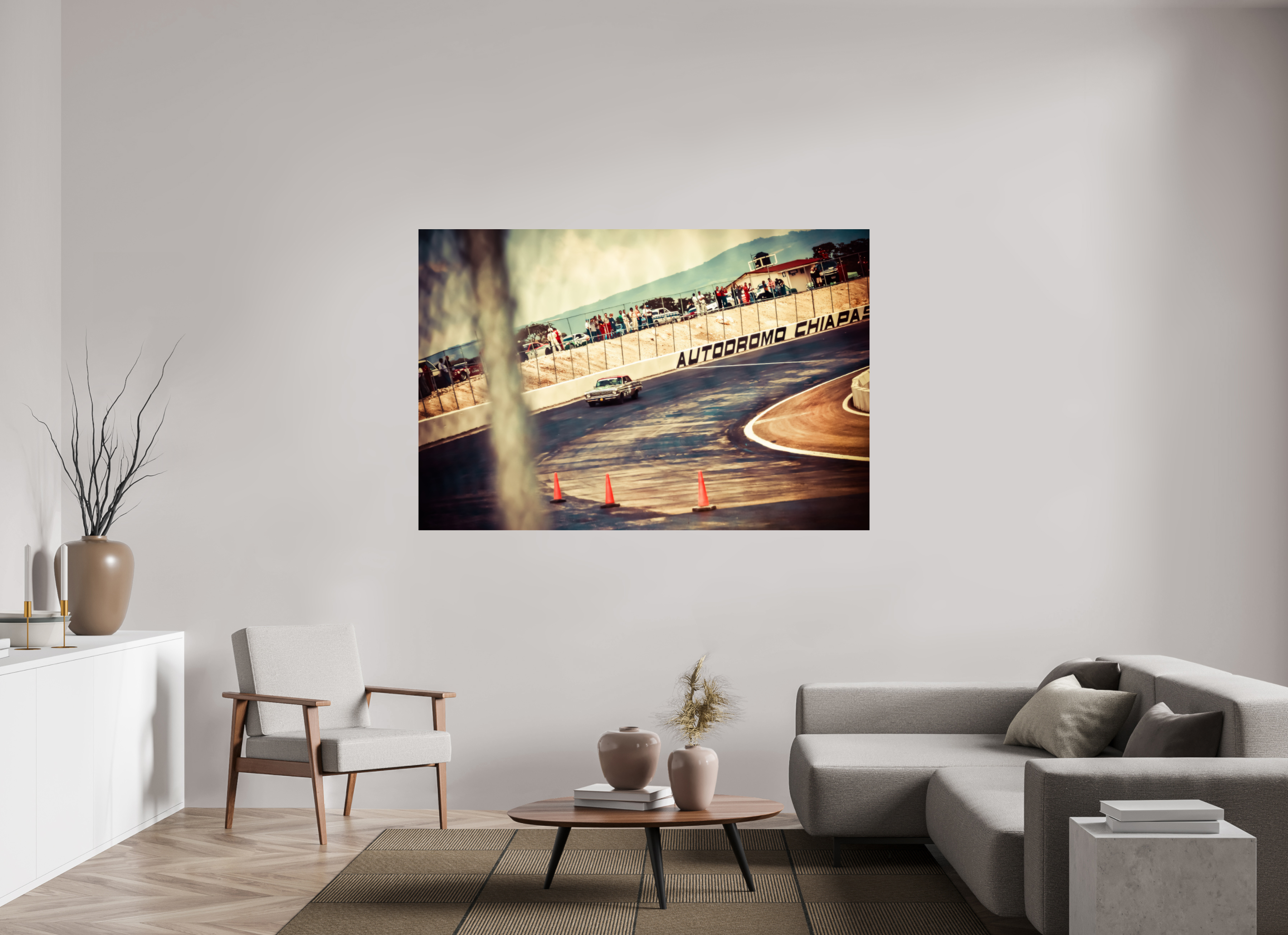 180 x 120 cm, Photo Print On Fuji Crystal DP II La Carrera Panamerica Mexico