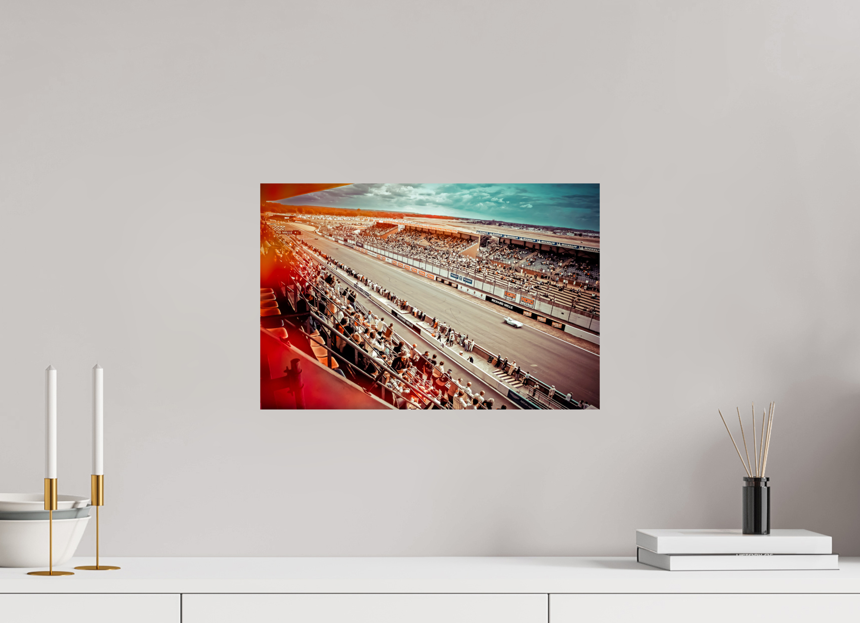 45 x 30 cm, Photo Print On Fuji Crystal DP II Le Mans - Circuit de la Sarthe