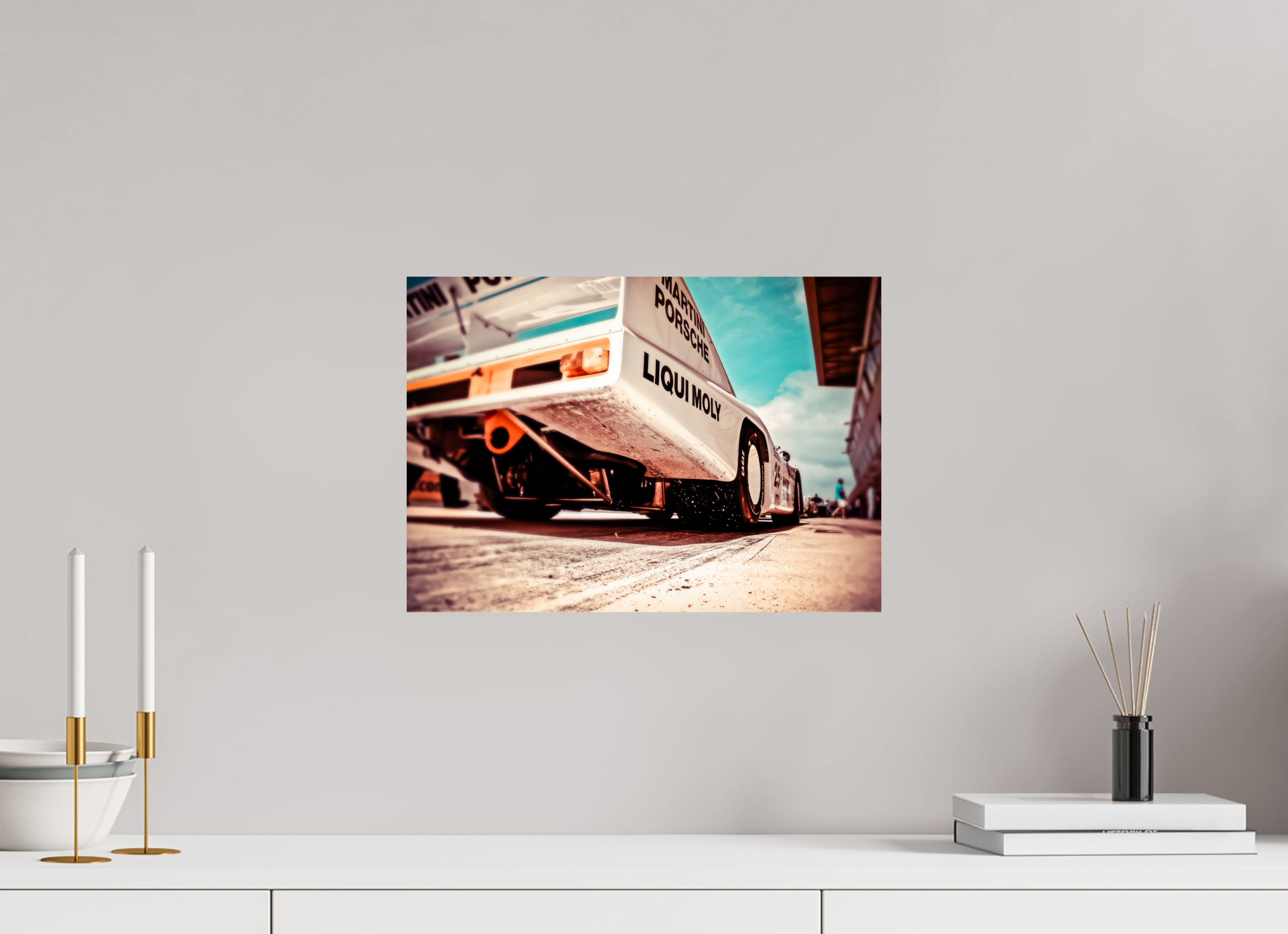 DIN A3 (42 x 29,7 cm), Photo Print On Fuji Crystal DP II Le Mans 24 Heures du Mans Racing - II