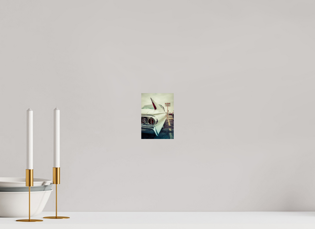 DIN A6 (10,5 x 14,8 cm), Photo Print On Fuji Crystal DP II White Cadillac Vegas