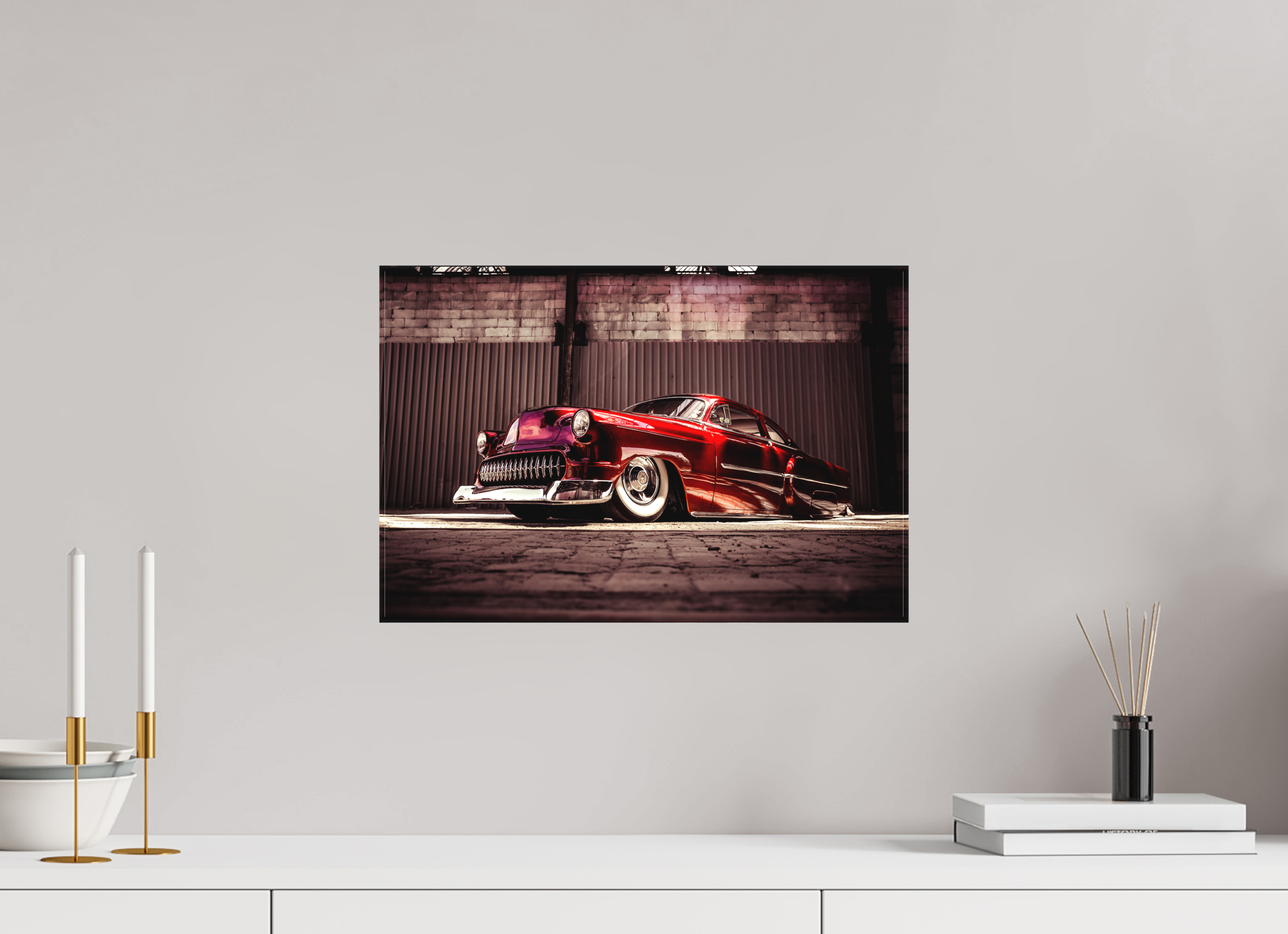 45 x 30 cm, Leinwand matt The Kandy Devil Kustom