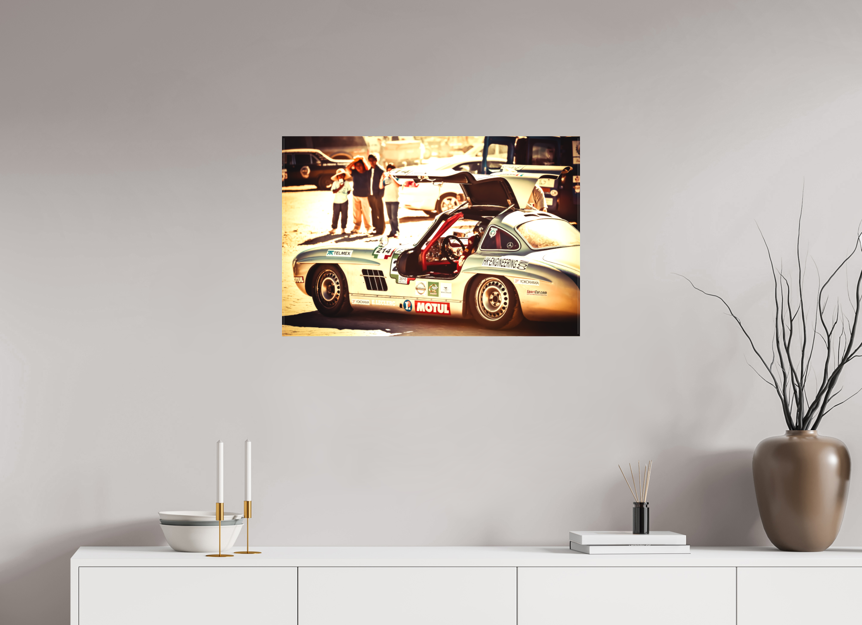 75 x 50 cm, Leinwand matt La Carrera Panamerica Mexico - IV