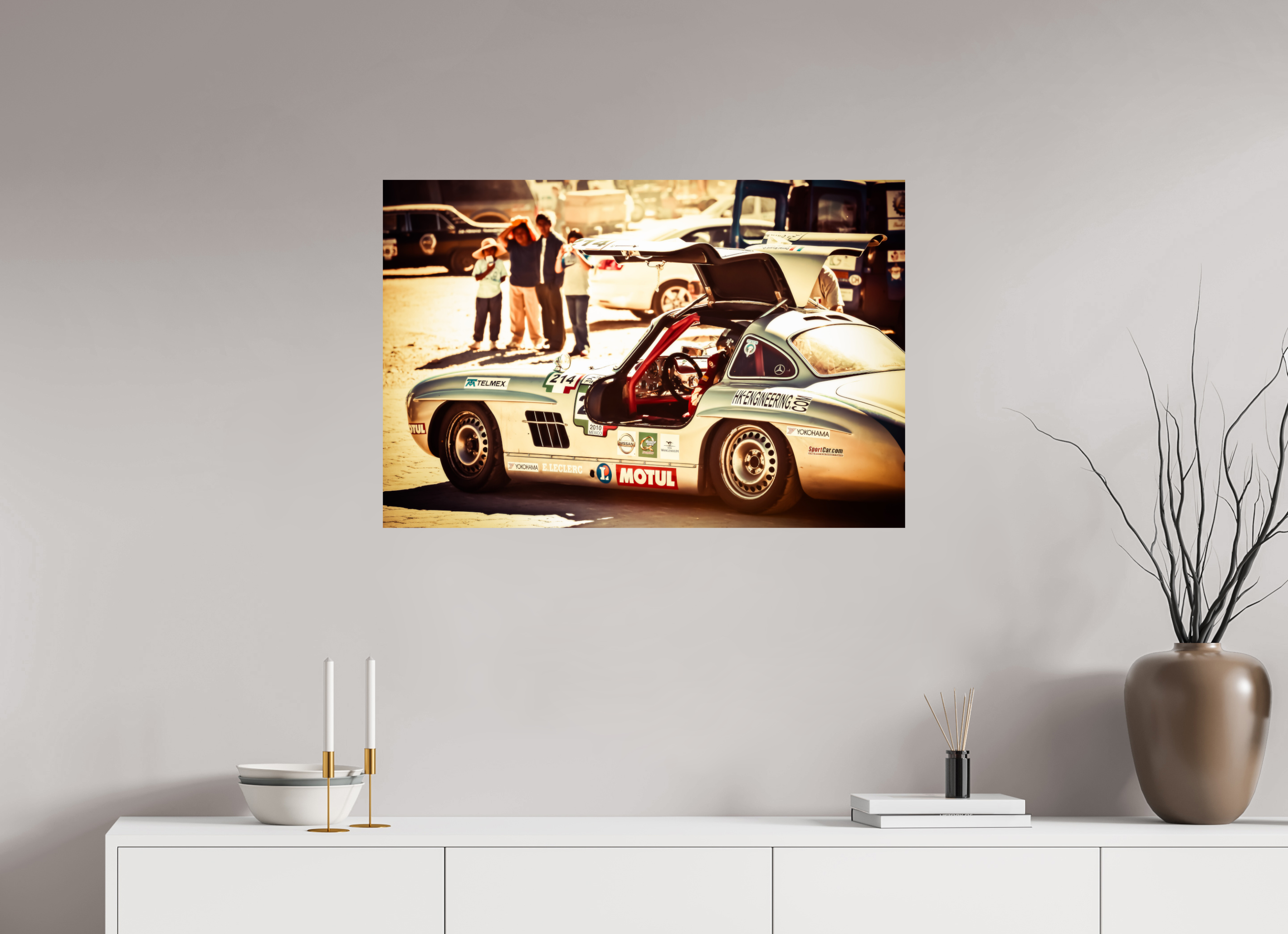 90 x 60 cm, Photo Print On Fuji Crystal DP II La Carrera Panamerica Mexico - IV