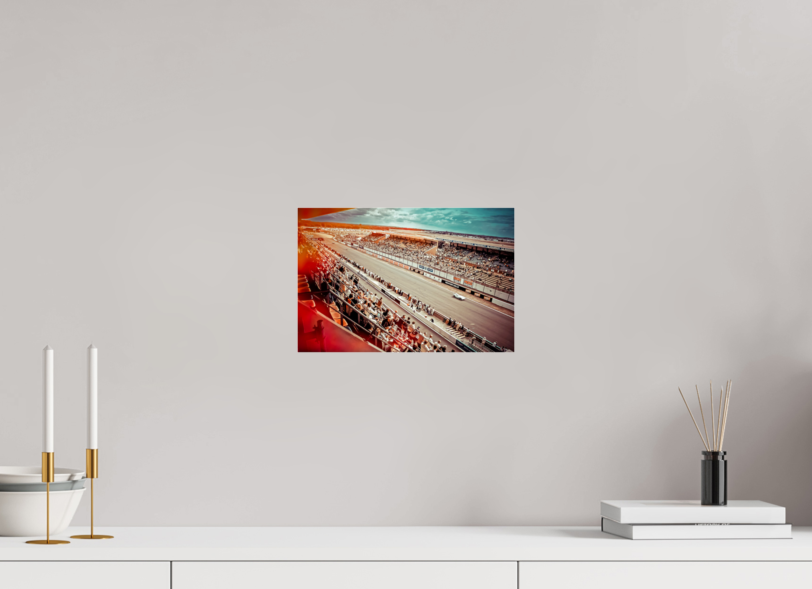 30 x 20 cm, Photo Print Under Acrylic Glass Le Mans - Circuit de la Sarthe