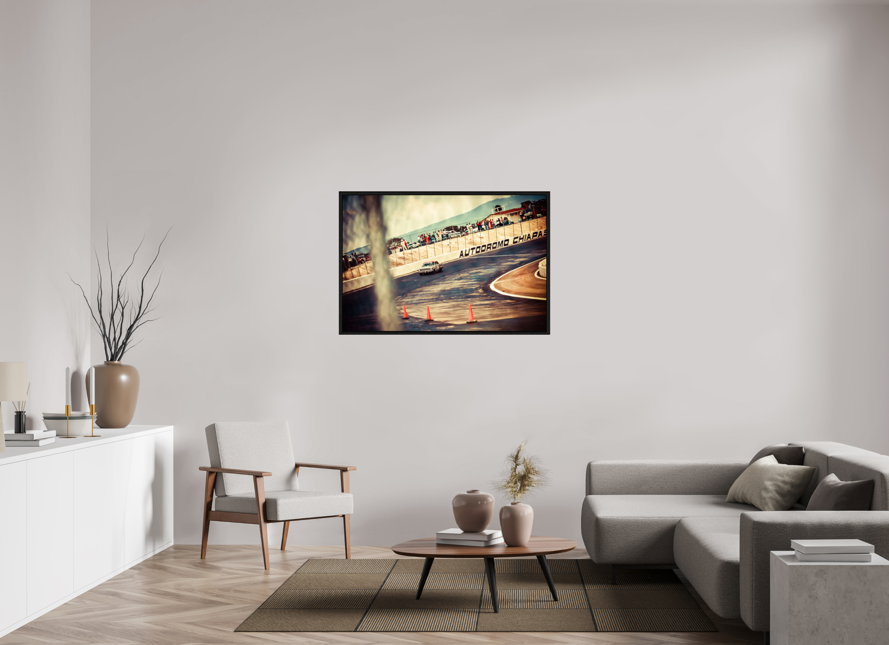 120 x 80 cm, Floater Frame La Carrera Panamerica Mexico