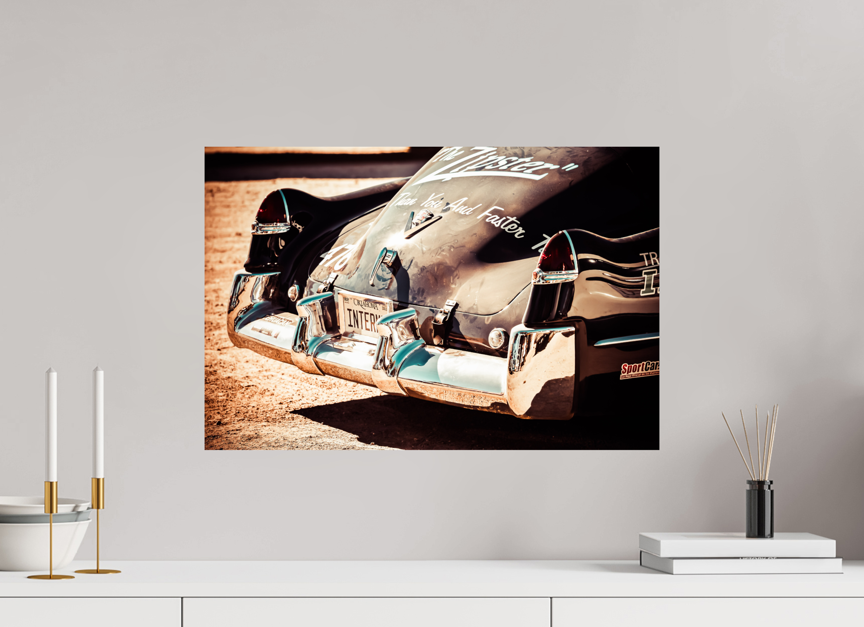 60 x 40 cm, Photo Print On Fuji Crystal DP II La Carrera Panamerica Mexico - III