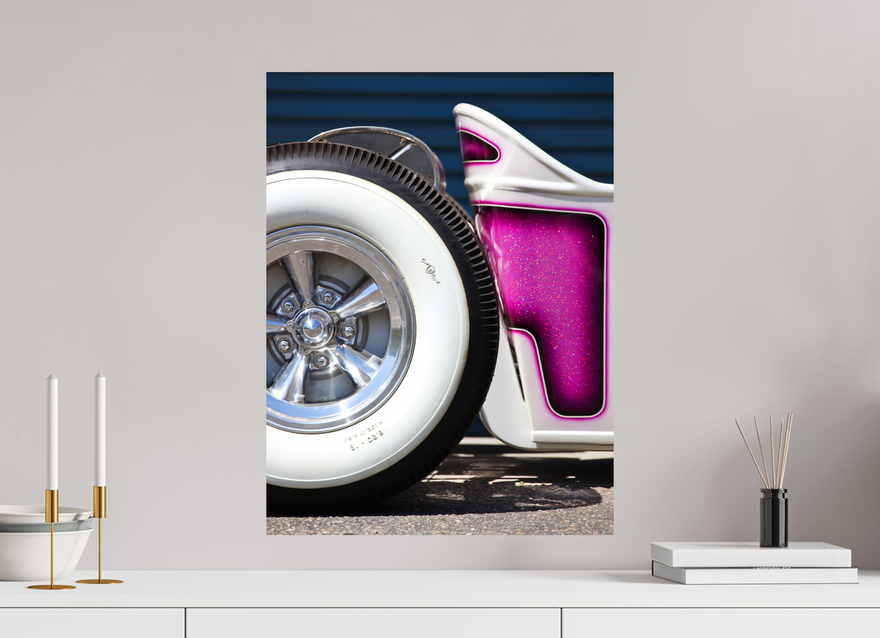 45 x 60 cm, Photo Print On Fuji Crystal DP II Hot Rods: Singapore Sling