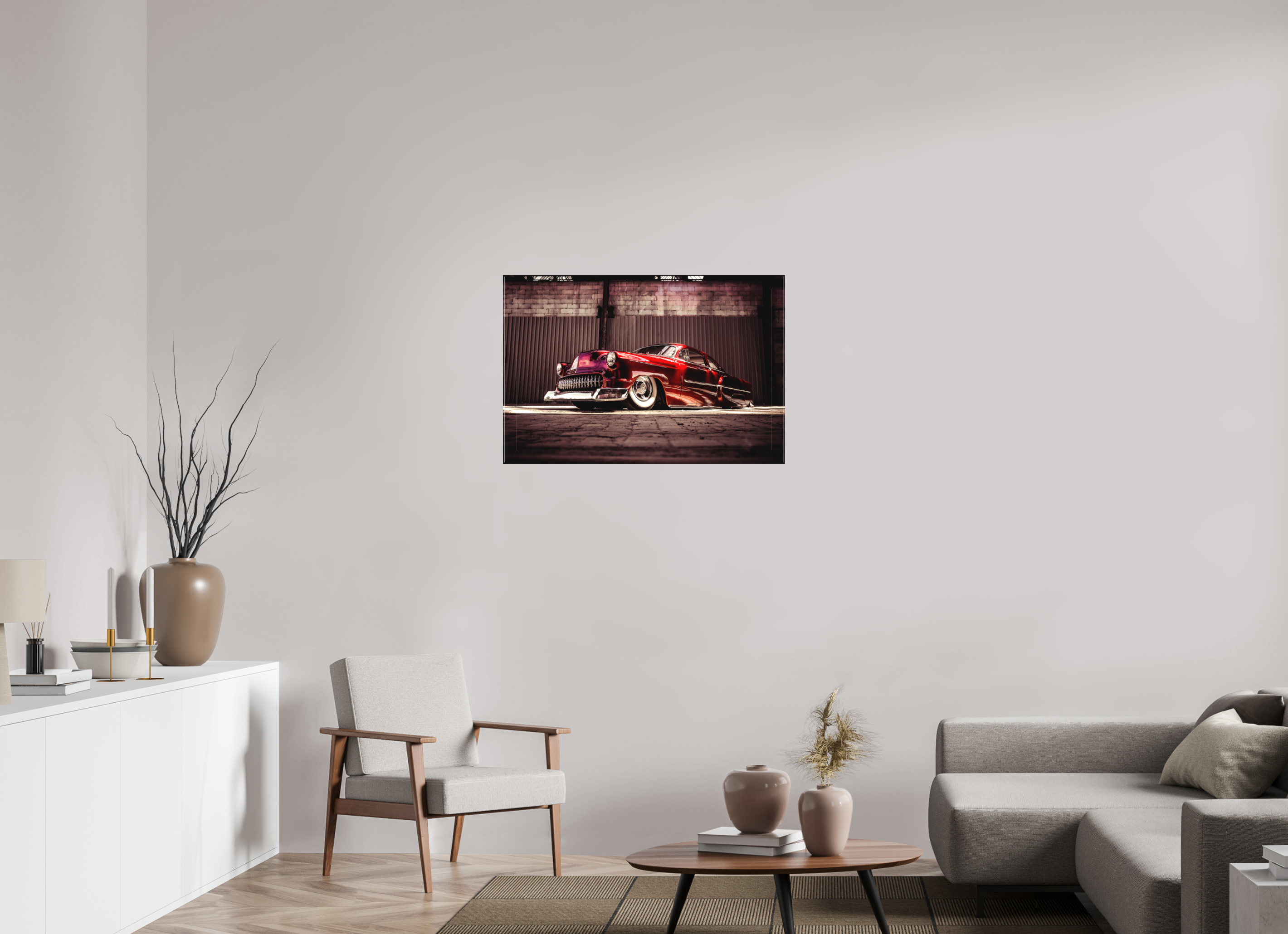 90 x 60 cm, Leinwand matt The Kandy Devil Kustom