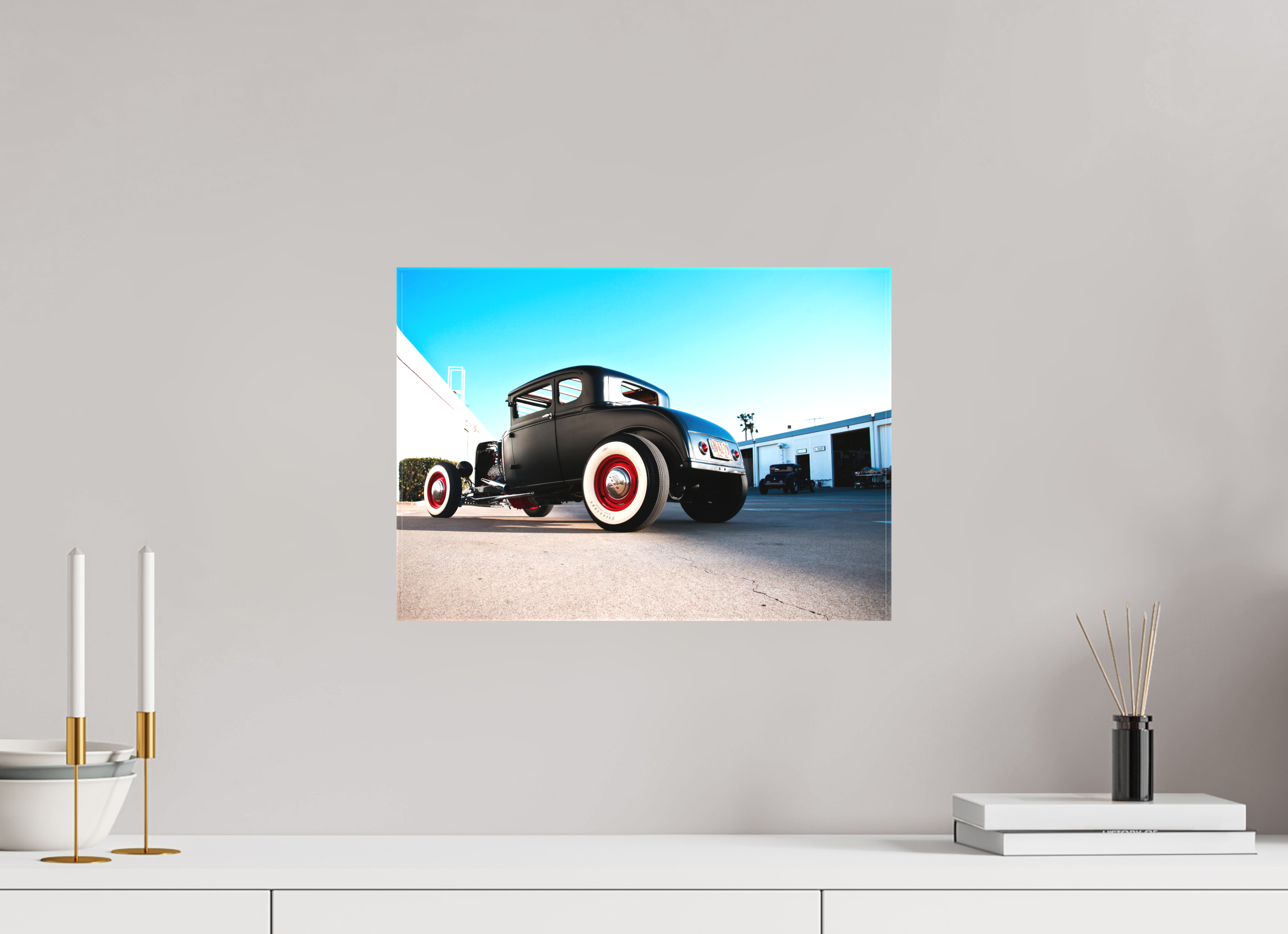 DIN A3 (42 x 29,7 cm), Leinwand matt Hot Rod - The Dynotones