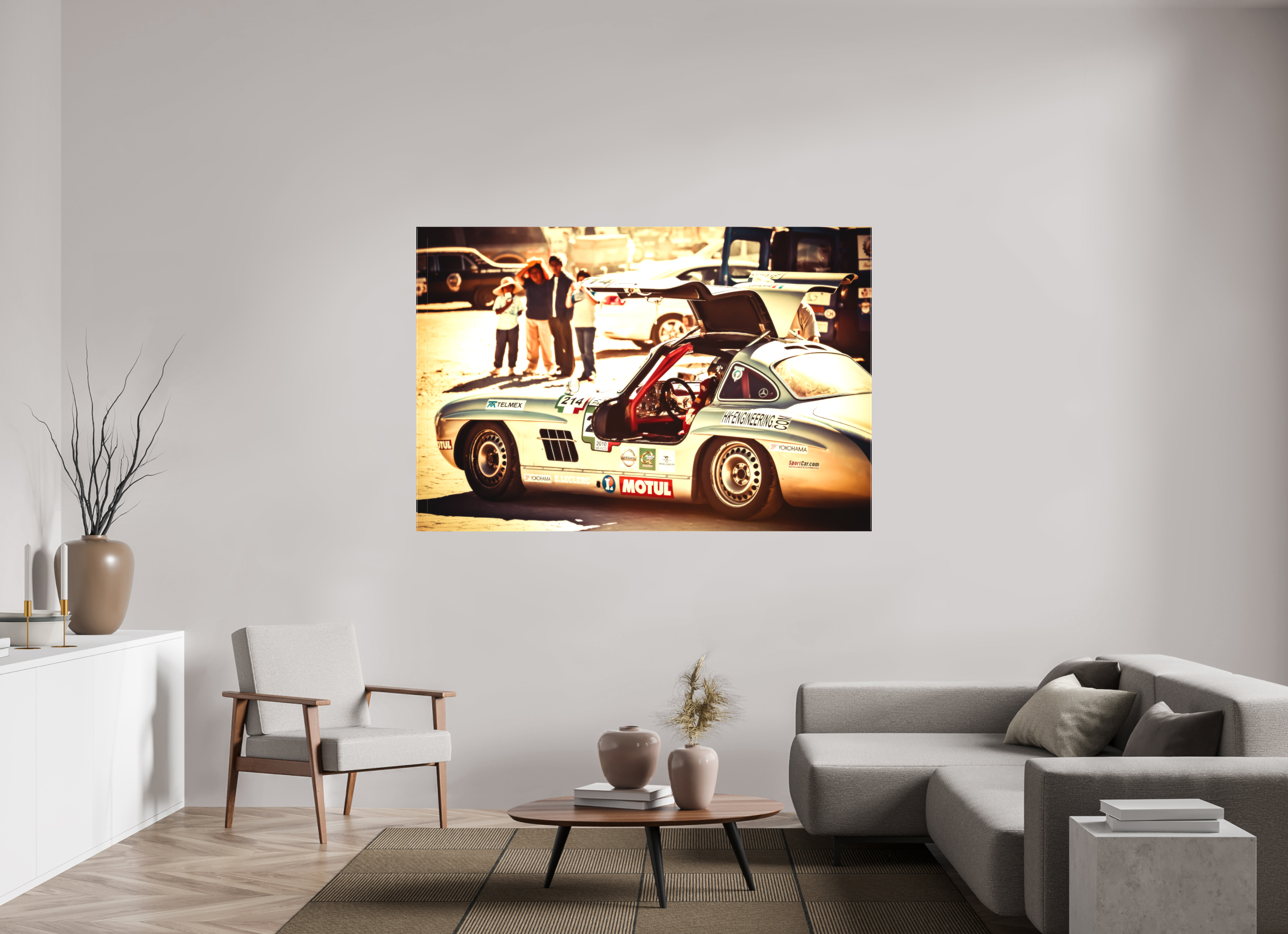 180 x 120 cm, Leinwand matt La Carrera Panamerica Mexico - IV