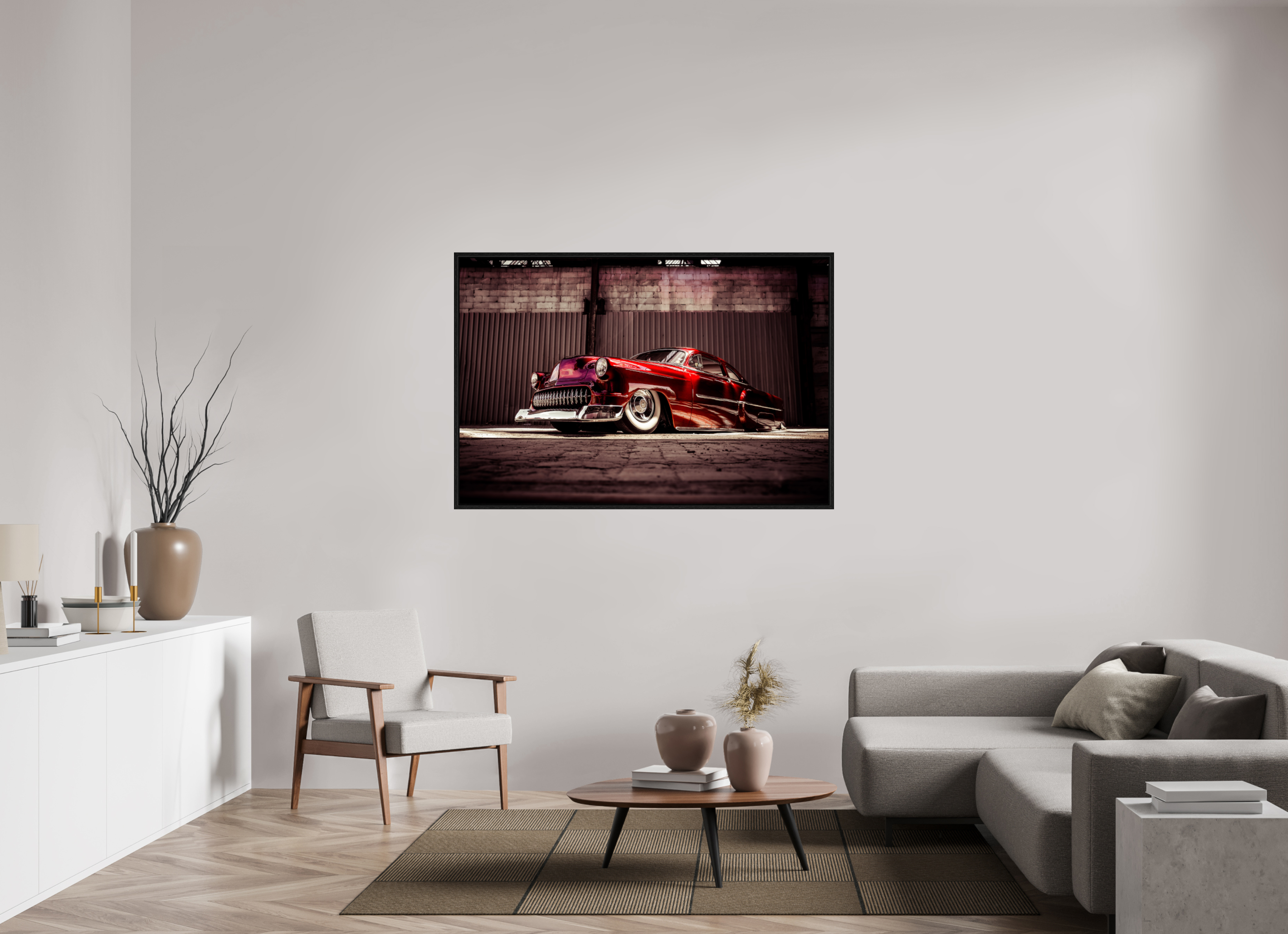 150 x 100 cm, Floater Frame The Kandy Devil Kustom