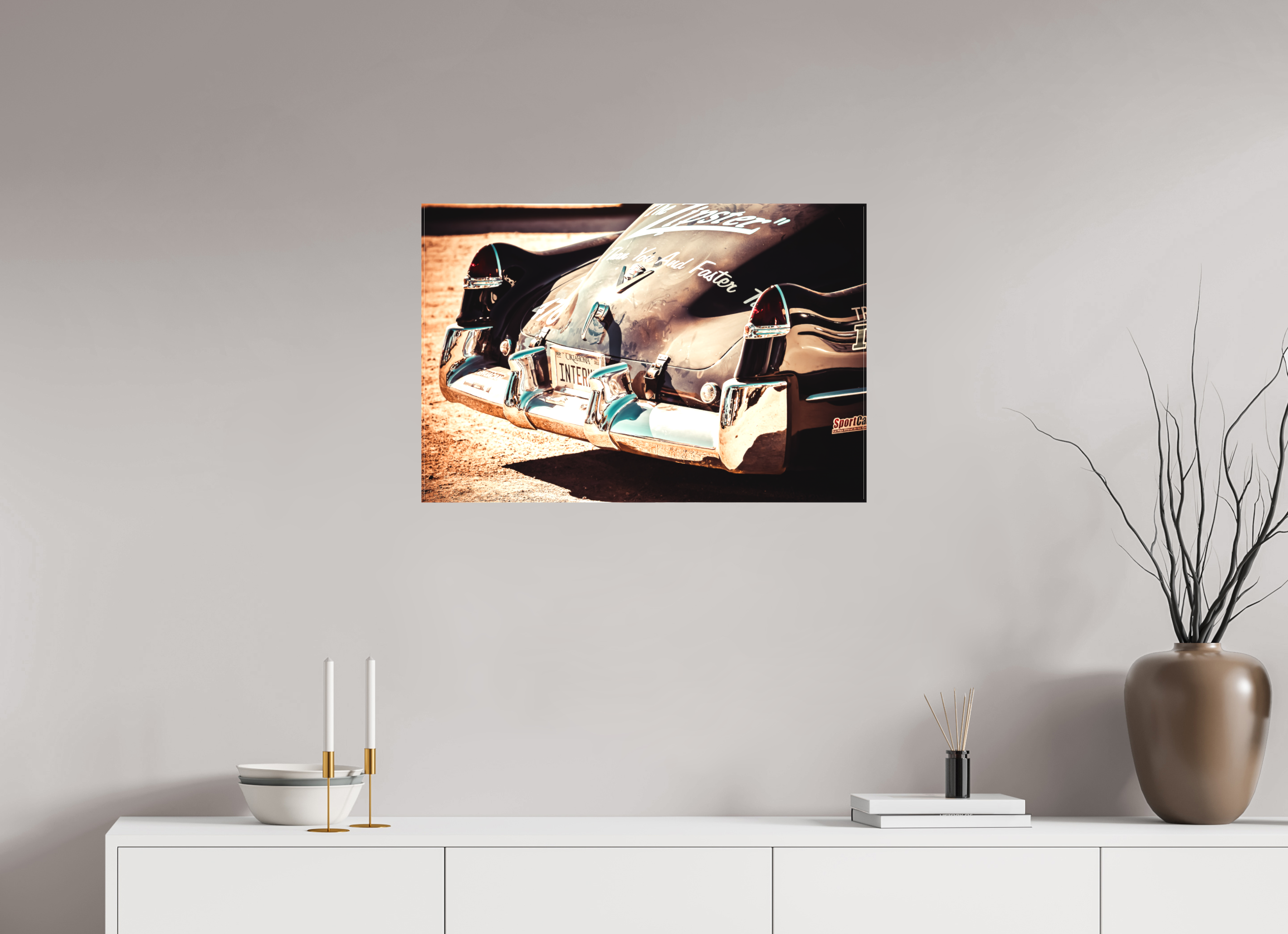 75 x 50 cm, Leinwand matt La Carrera Panamerica Mexico - III