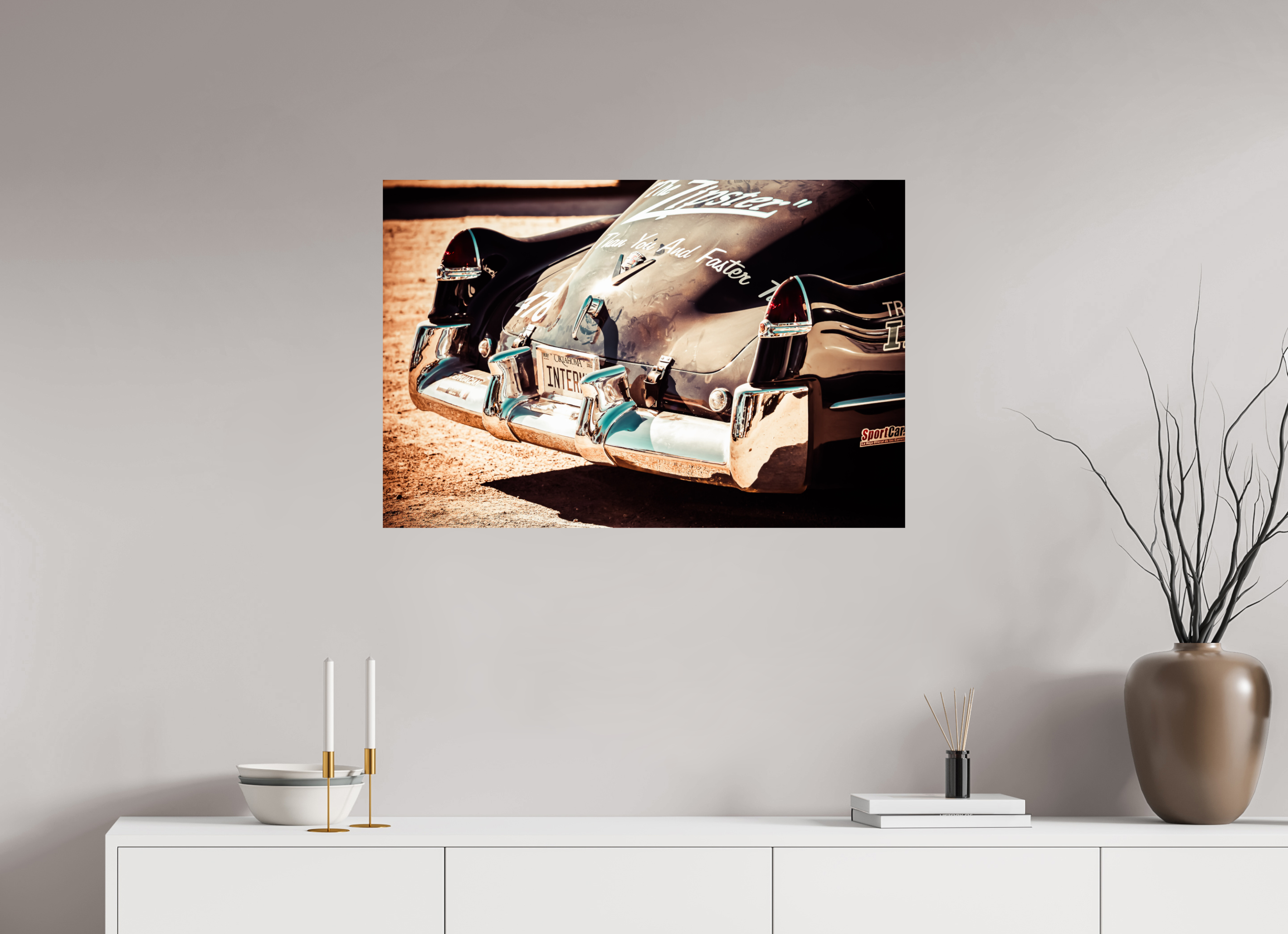 90 x 60 cm, Photo Print On Fuji Crystal DP II La Carrera Panamerica Mexico - III