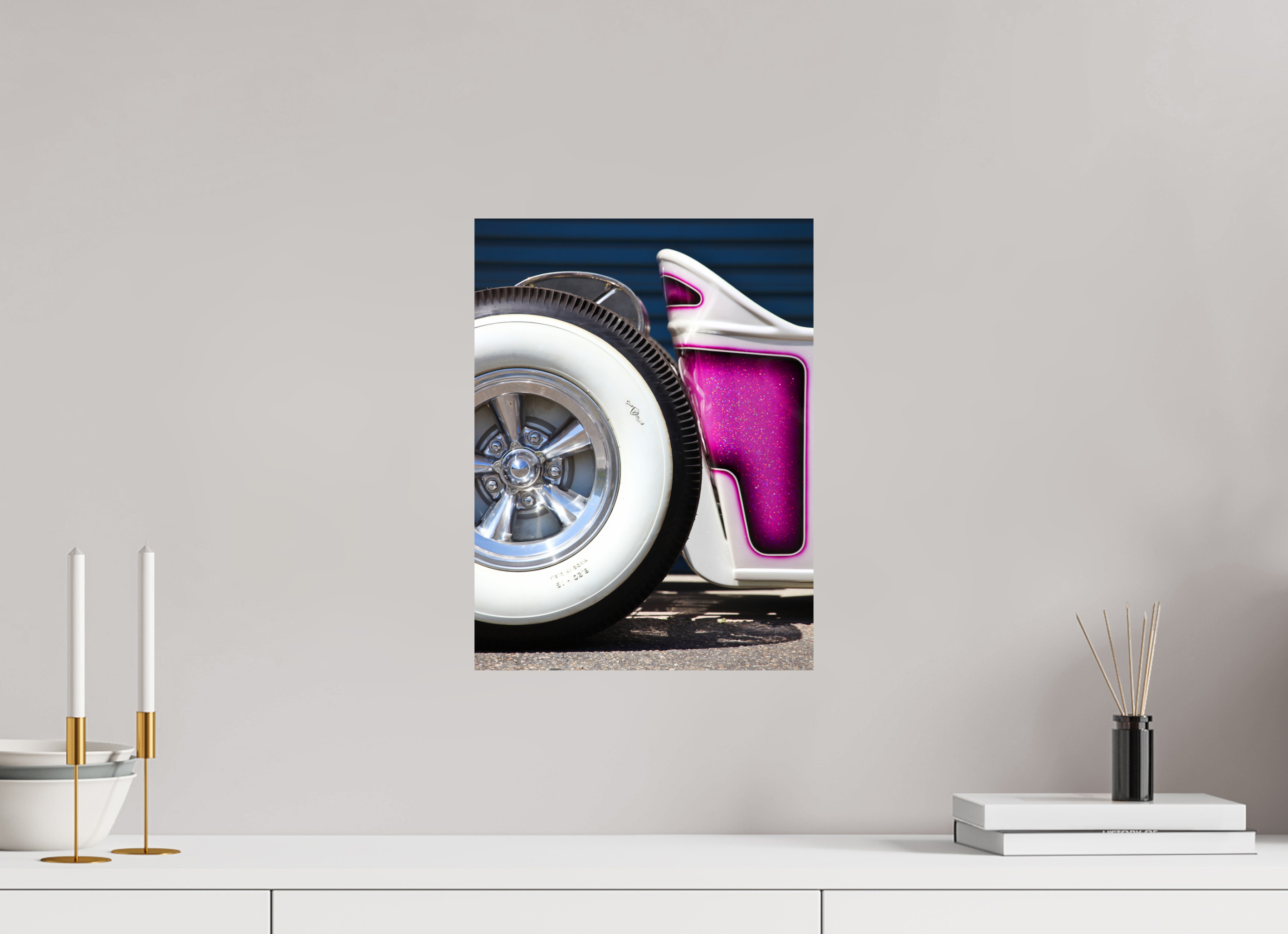 30 x 40 cm, Photo Print On Fuji Crystal DP II Hot Rods: Singapore Sling