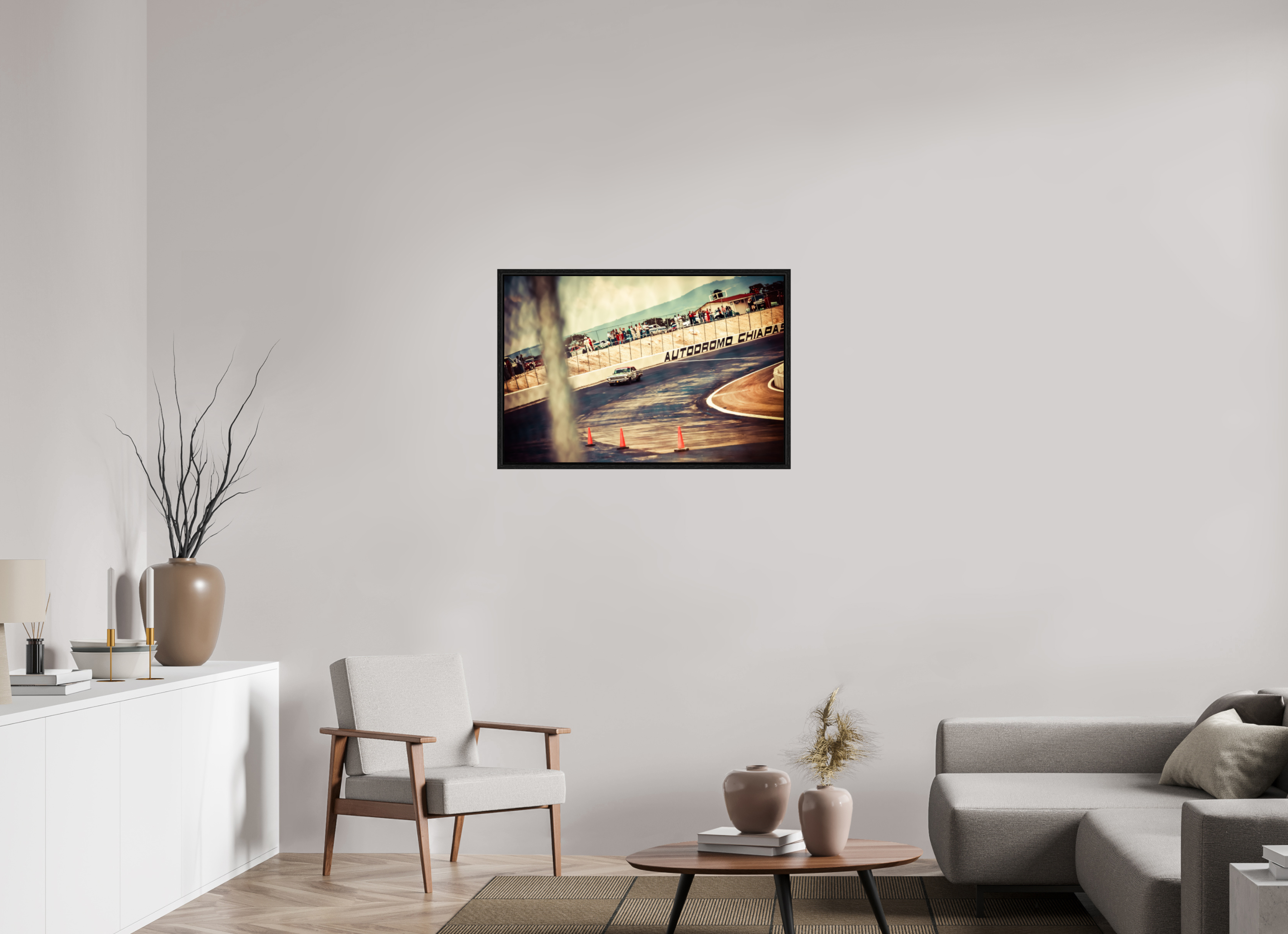 90 x 60 cm, Floater Frame La Carrera Panamerica Mexico