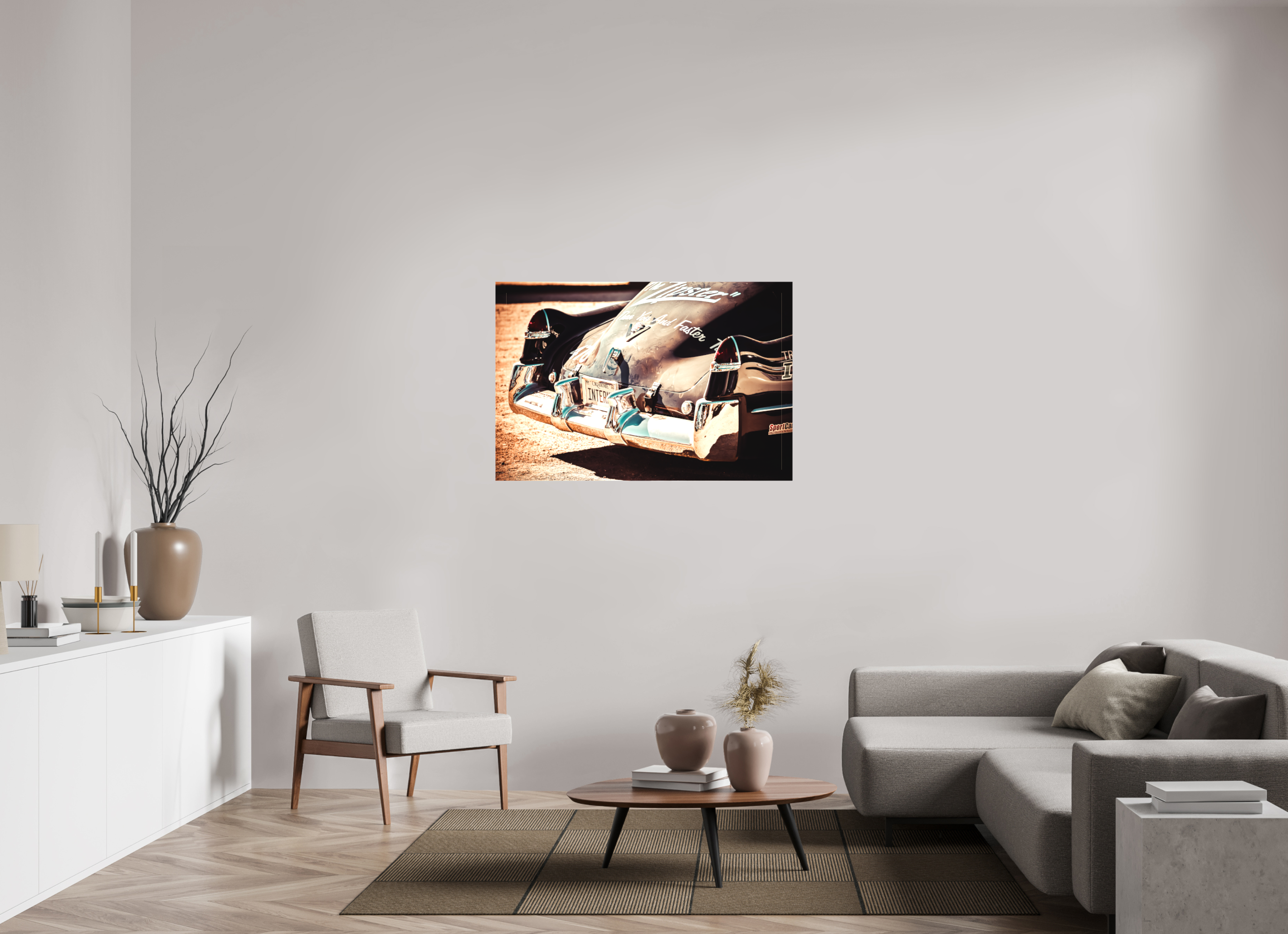 120 x 80 cm, Leinwand matt La Carrera Panamerica Mexico - III