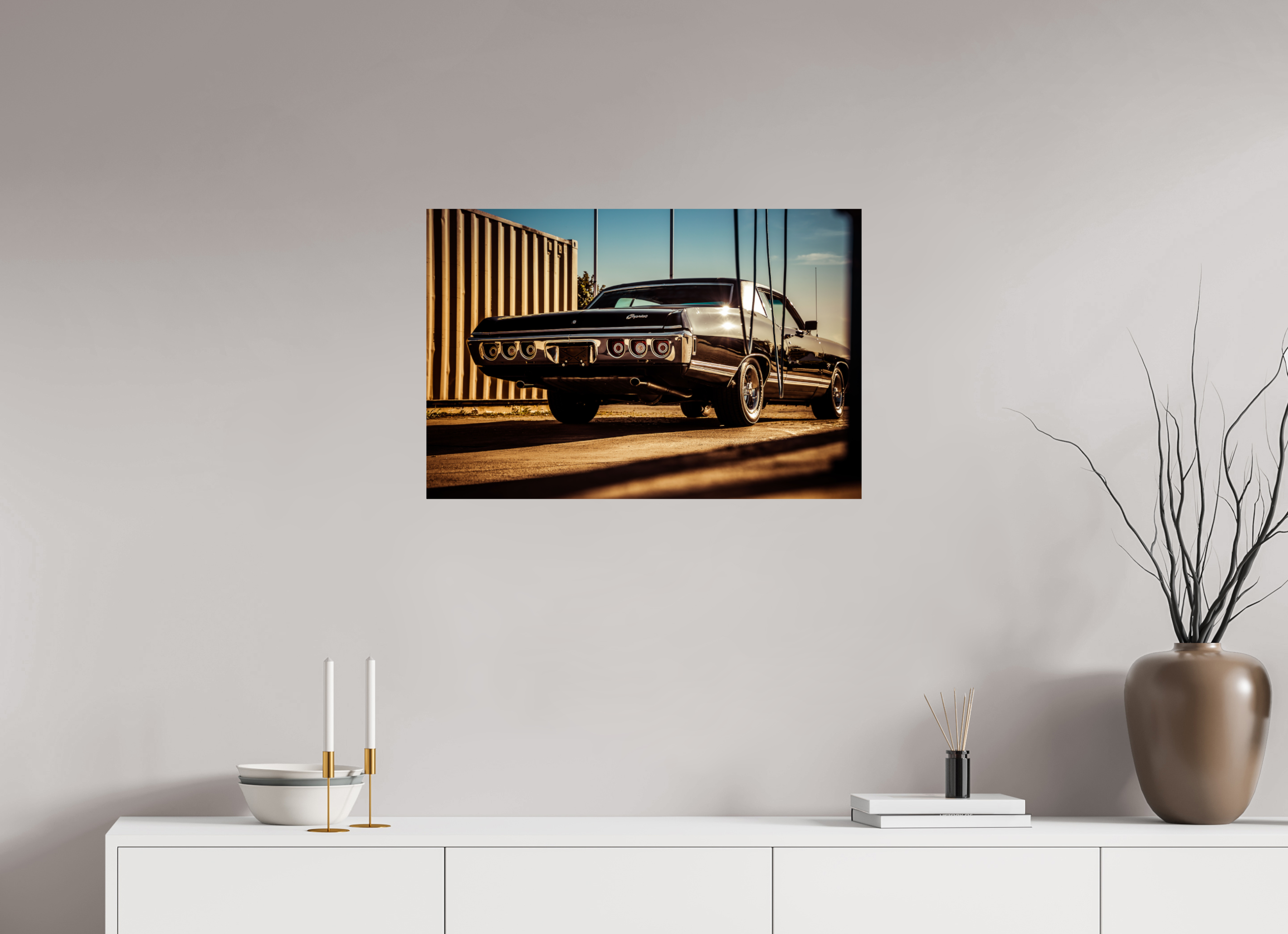 75 x 50 cm, Photo Print On Fuji Crystal DP II 1968 Chevrolet Caprice