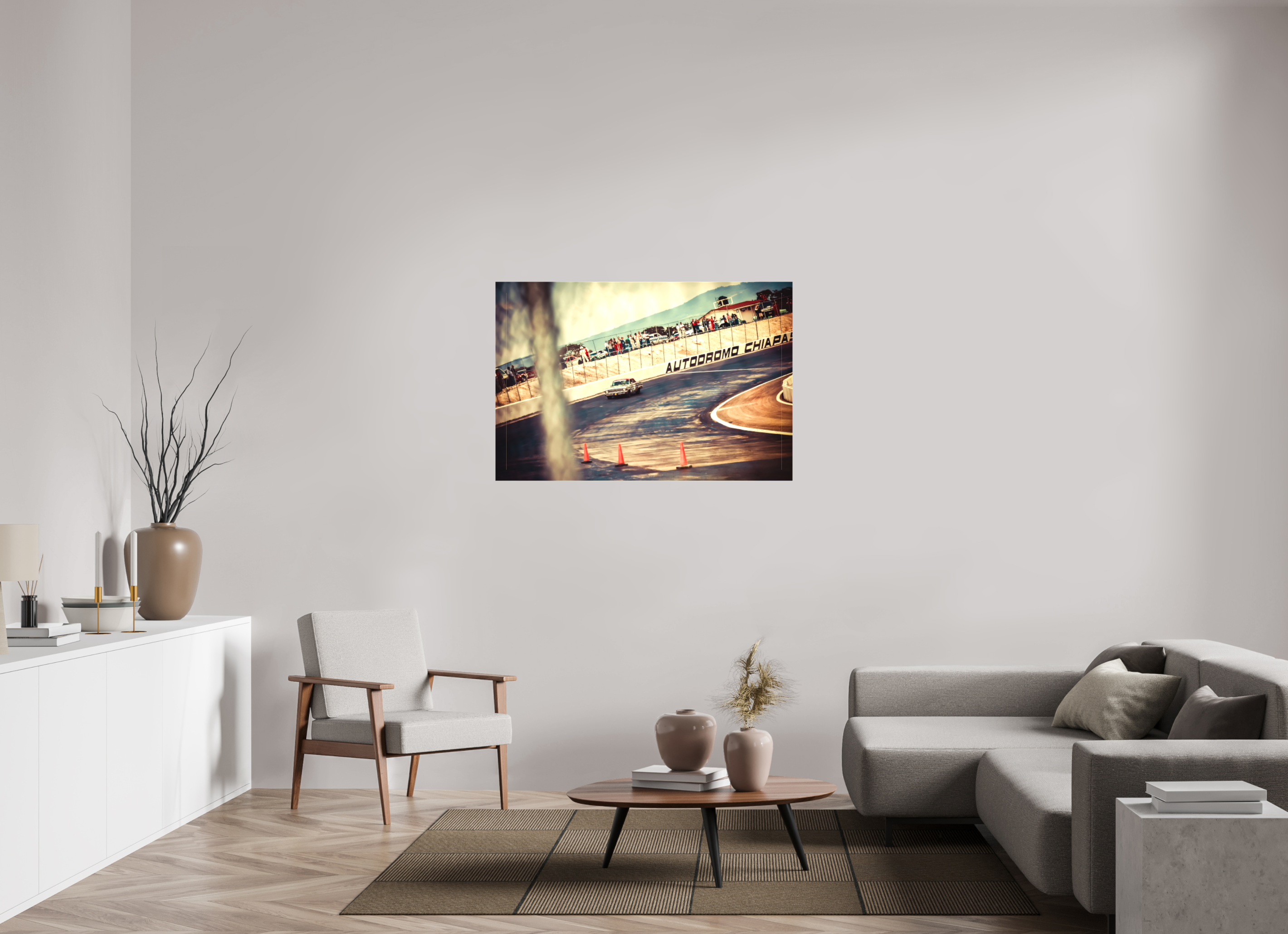 120 x 80 cm, Leinwand matt La Carrera Panamerica Mexico