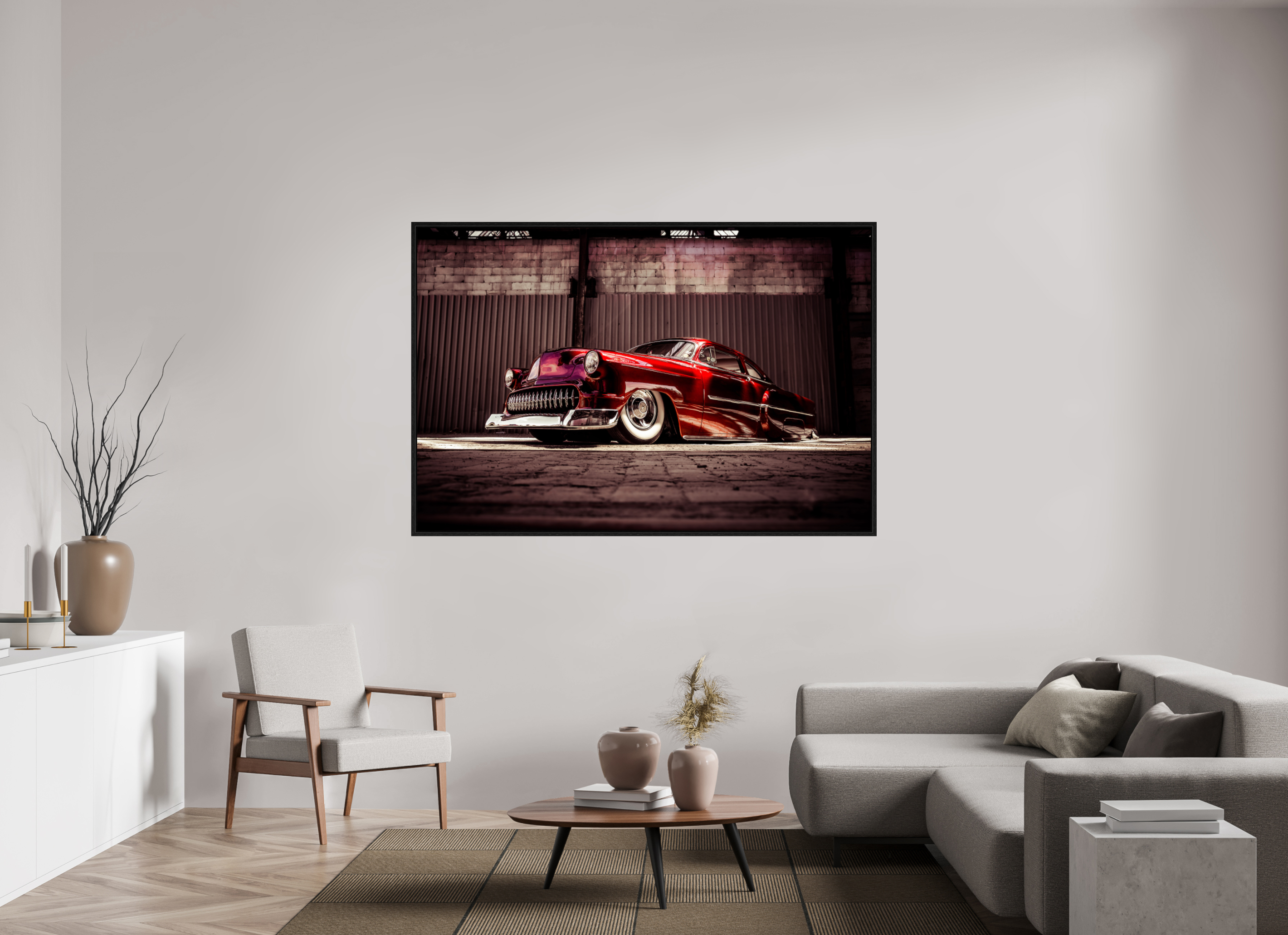 180 x 120 cm, Floater Frame The Kandy Devil Kustom
