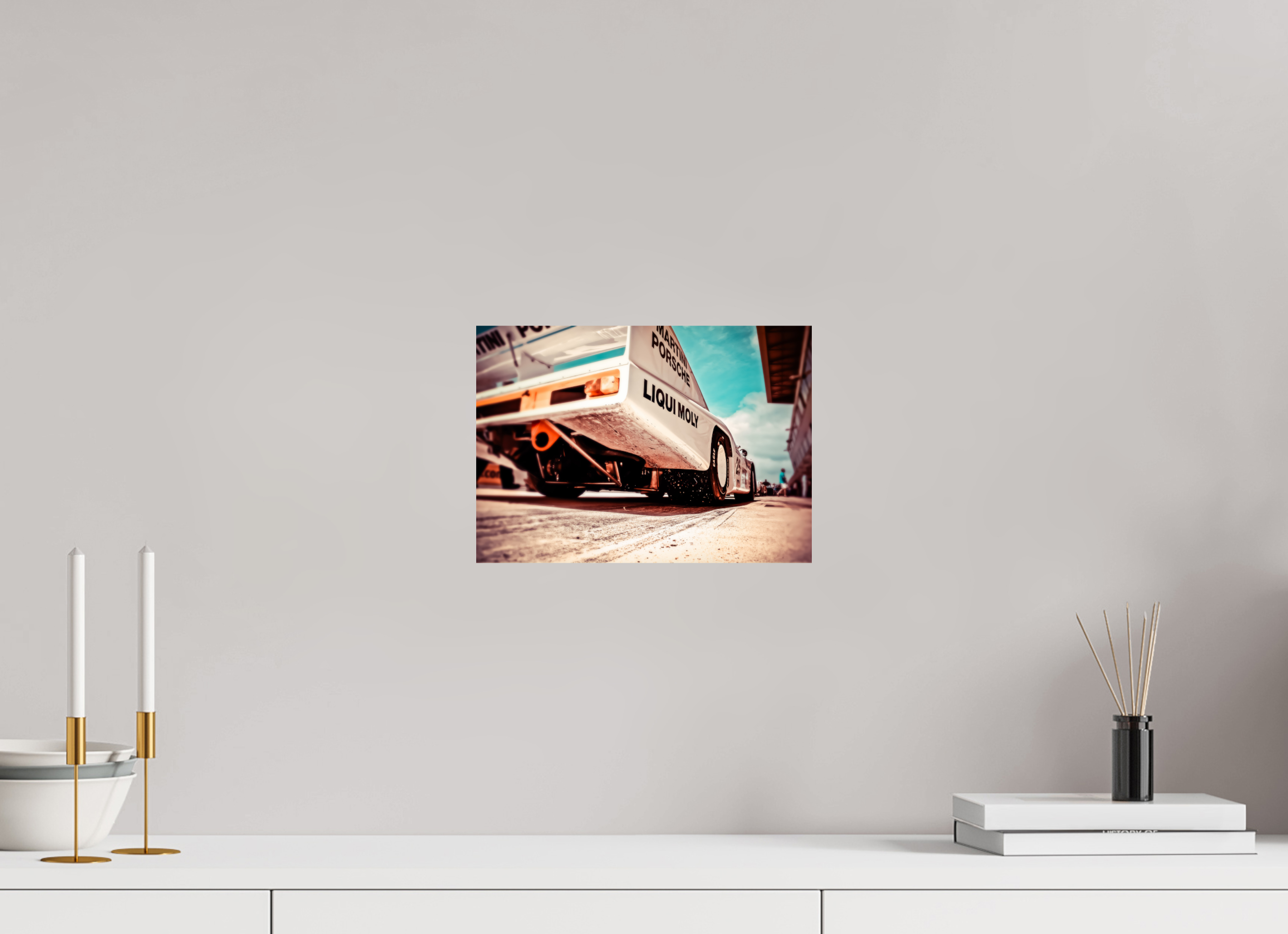 DIN A4 (29,7 x 21 cm), Photo Print On Fuji Crystal DP II Le Mans 24 Heures du Mans Racing - II