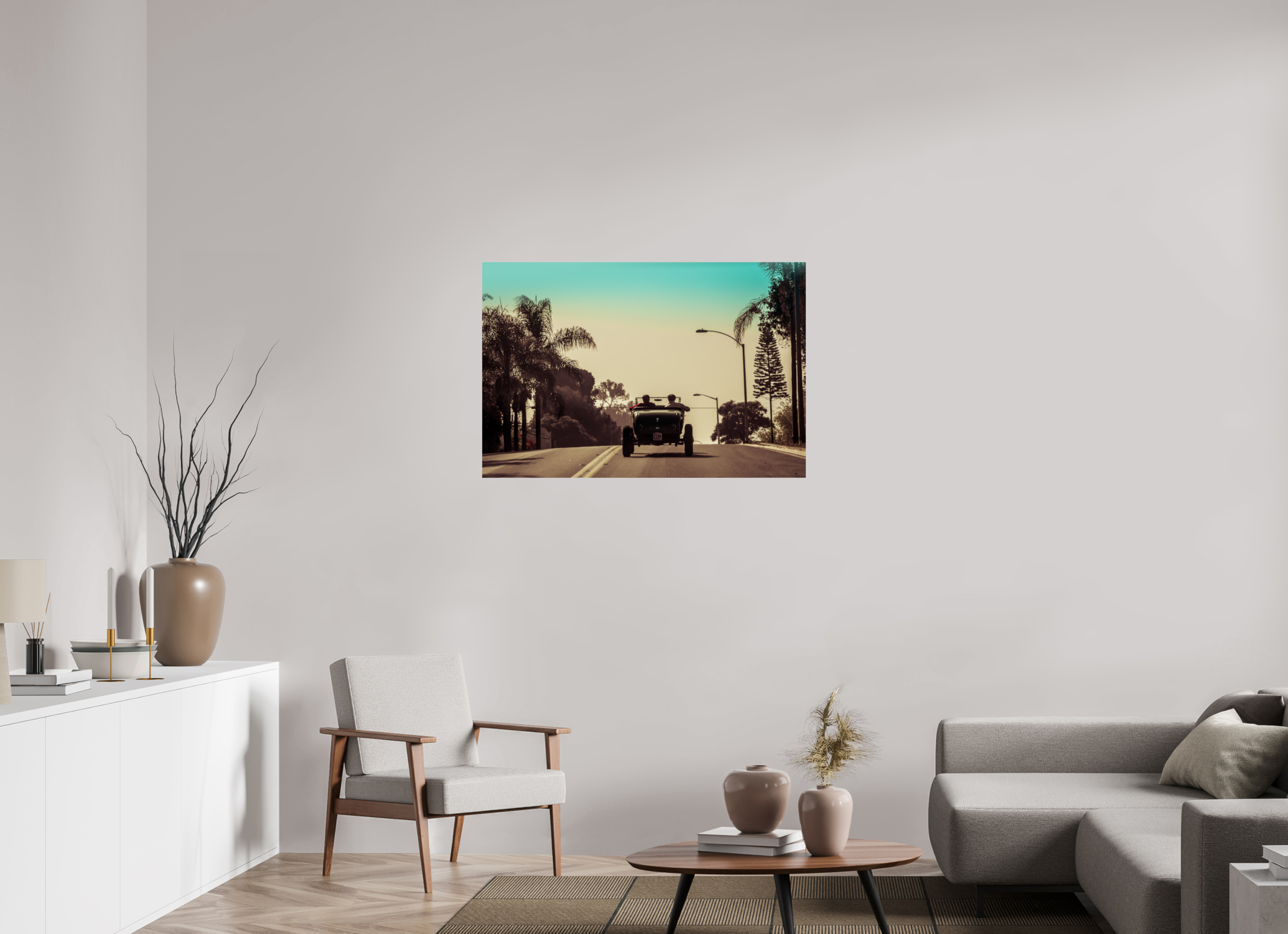 105 x 70 cm, Photo Print On Fuji Crystal DP II Hot Rod Ridin' SoCal