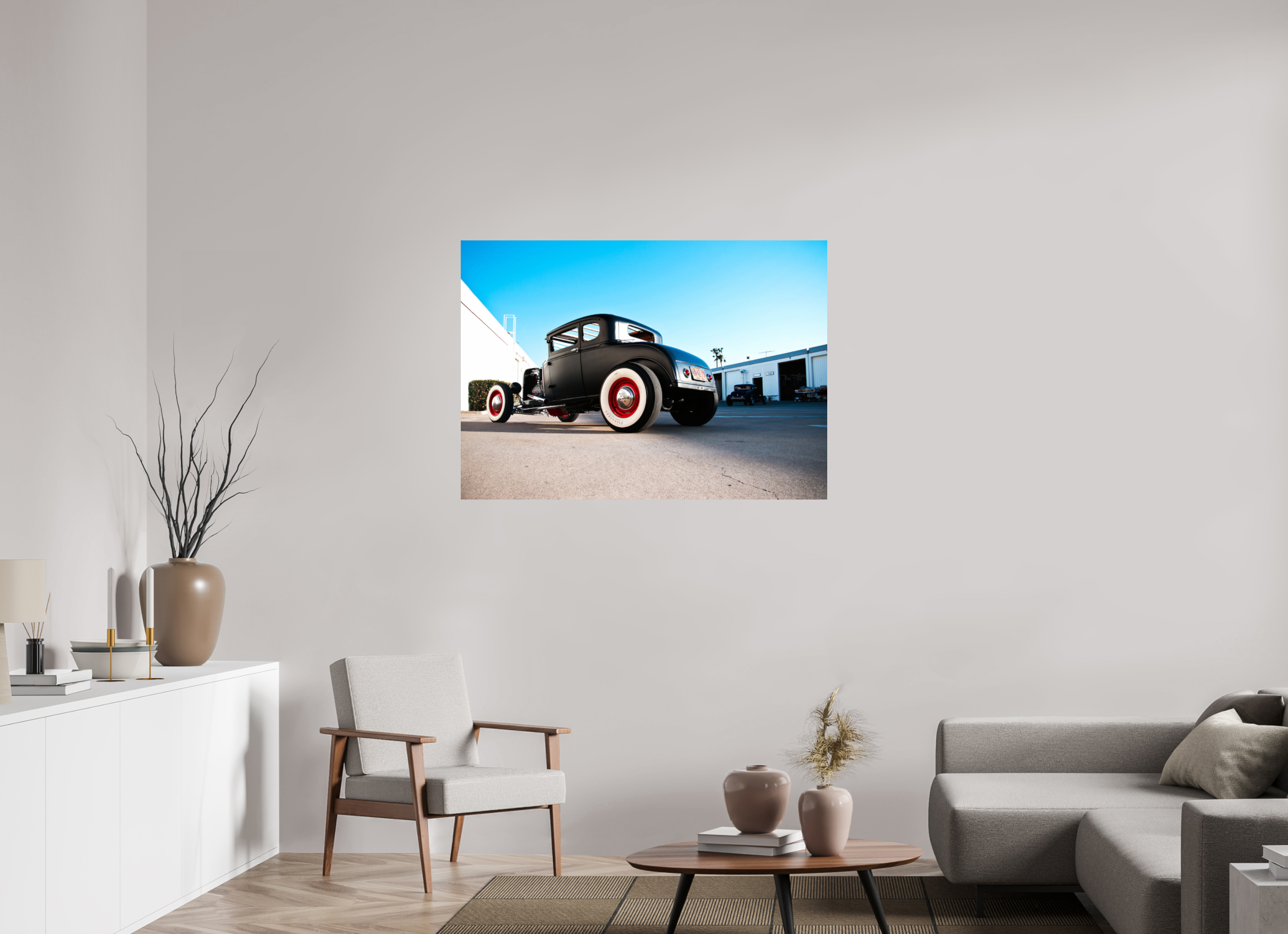 DIN A0 (118,9 x 84,1 cm), Photo Print On Fuji Crystal DP II Hot Rod - The Dynotones