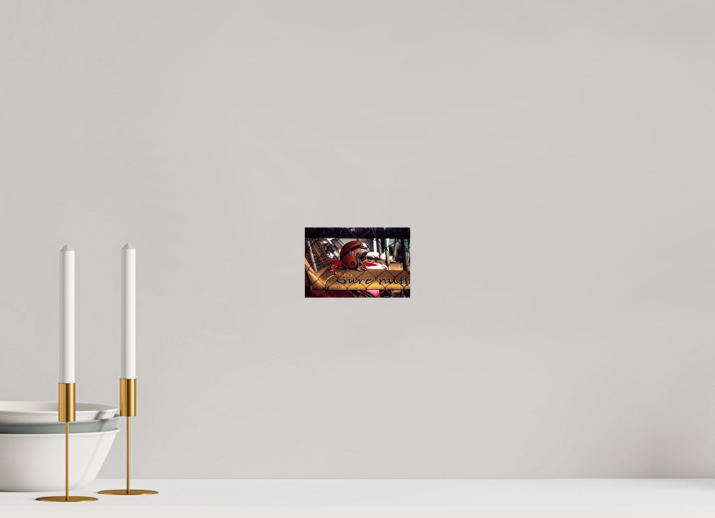 15 x 10 cm, Photo Print On Fuji Crystal DP II Dirt Track Helmet