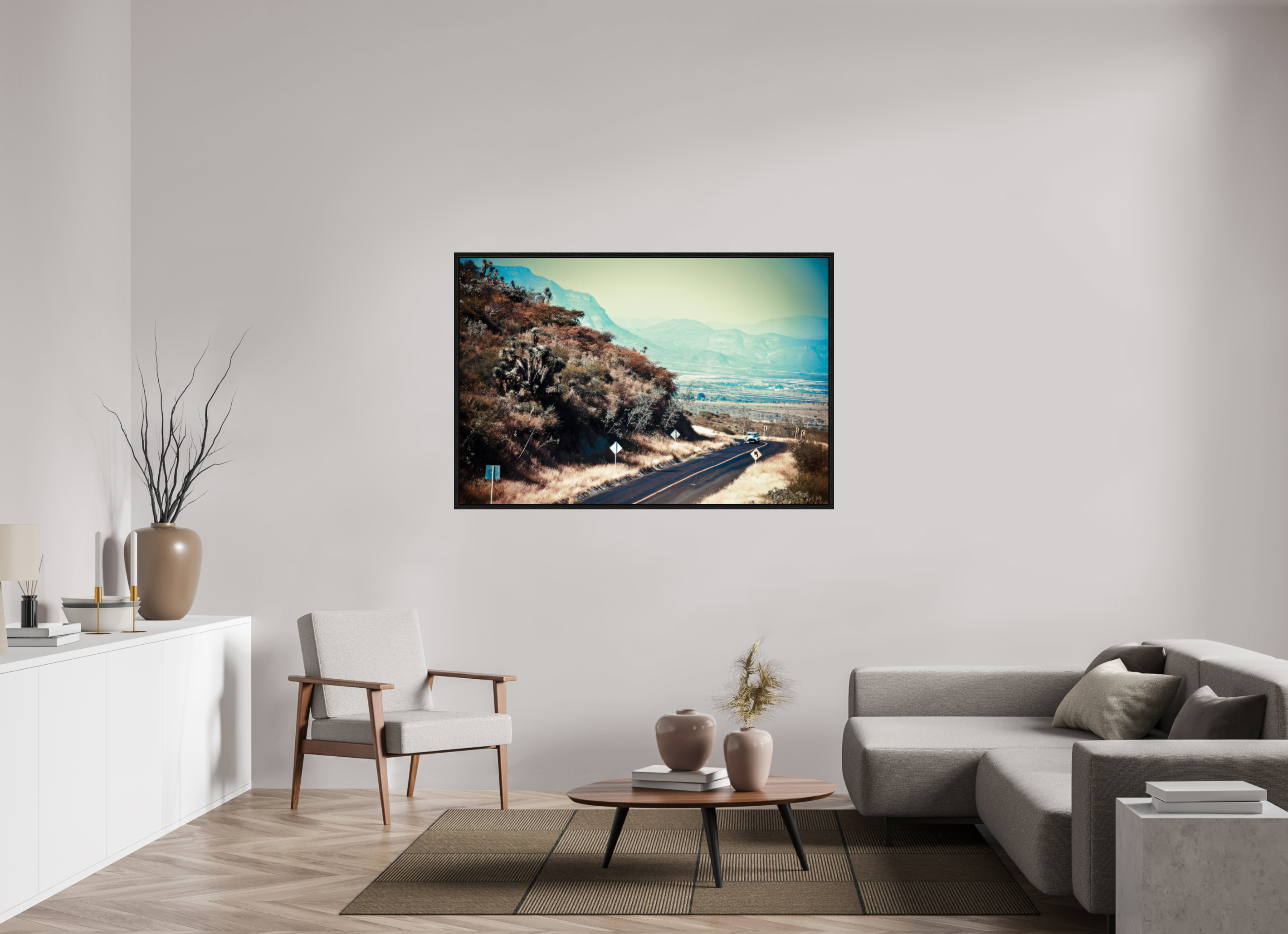 150 x 100 cm, Floater Frame La Carrera Panamerica Mexico - V
