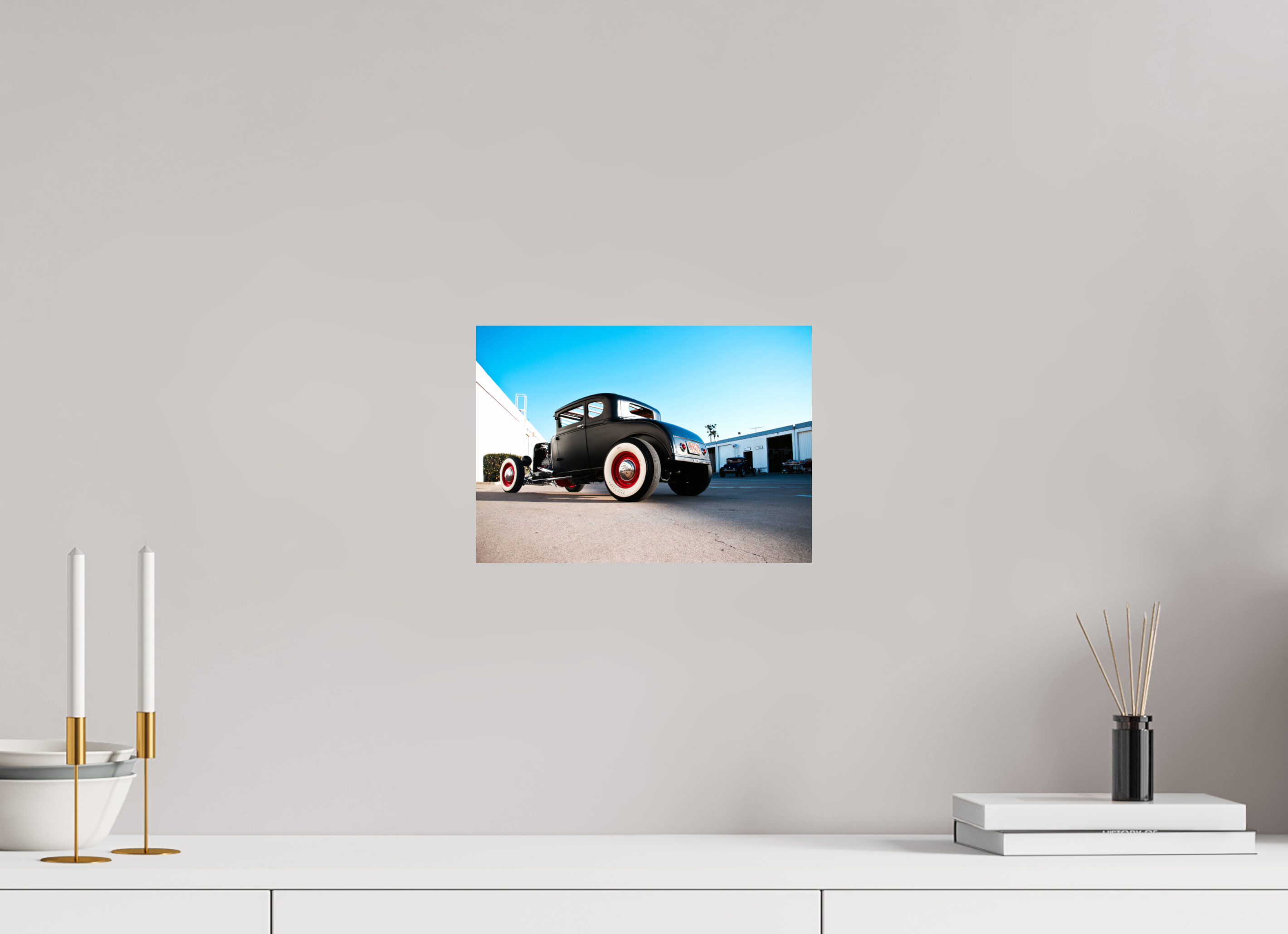 DIN A4 (29,7 x 21 cm), Photo Print On Fuji Crystal DP II Hot Rod - The Dynotones