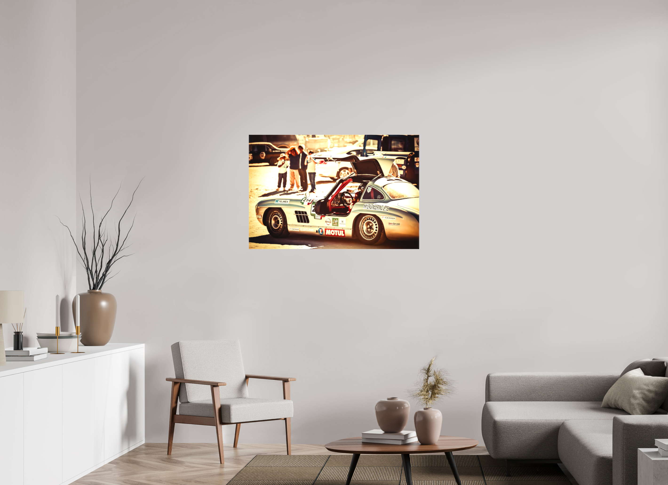 105 x 70 cm, Leinwand matt La Carrera Panamerica Mexico - IV