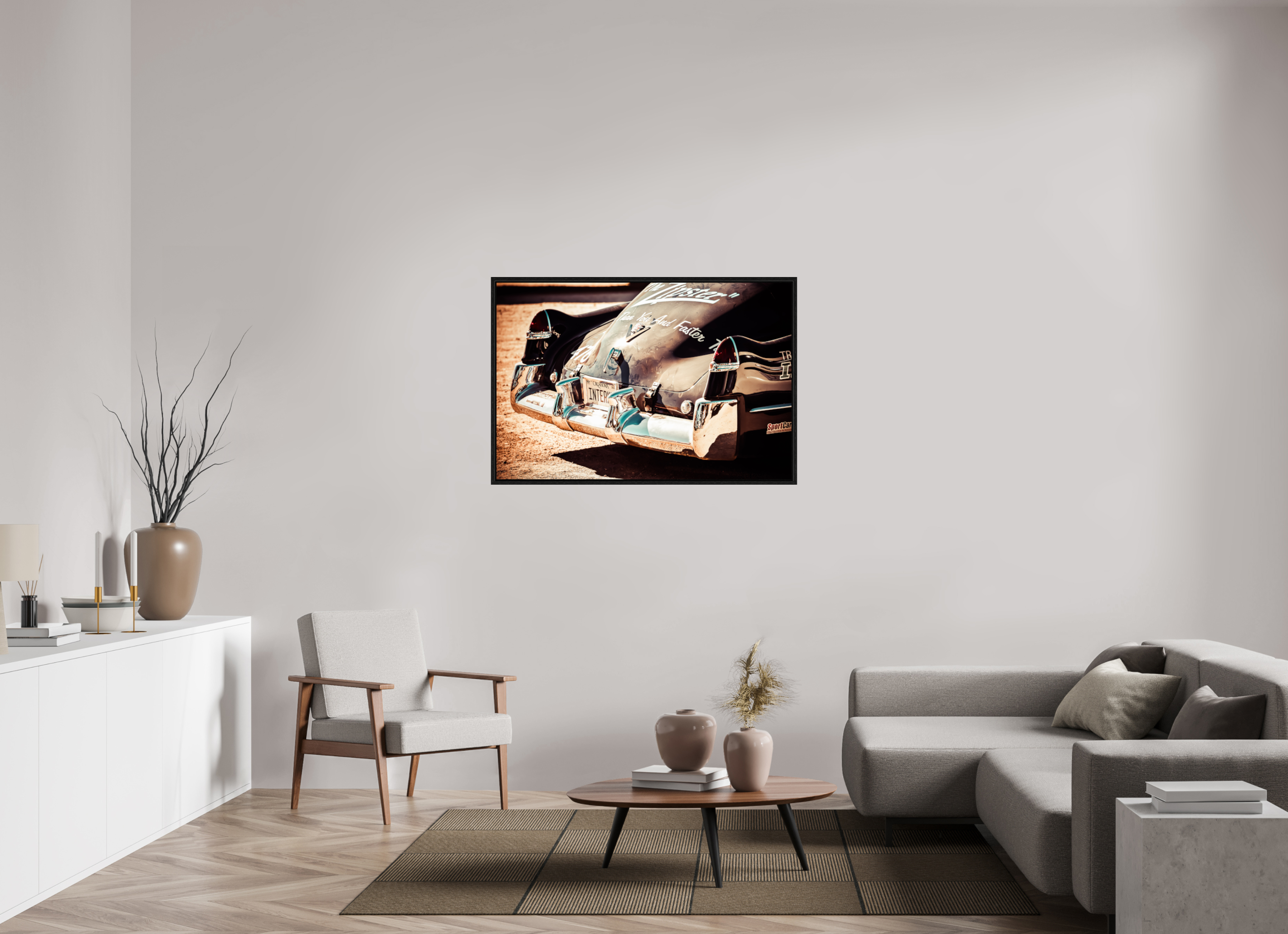 120 x 80 cm, Floater Frame La Carrera Panamerica Mexico - III