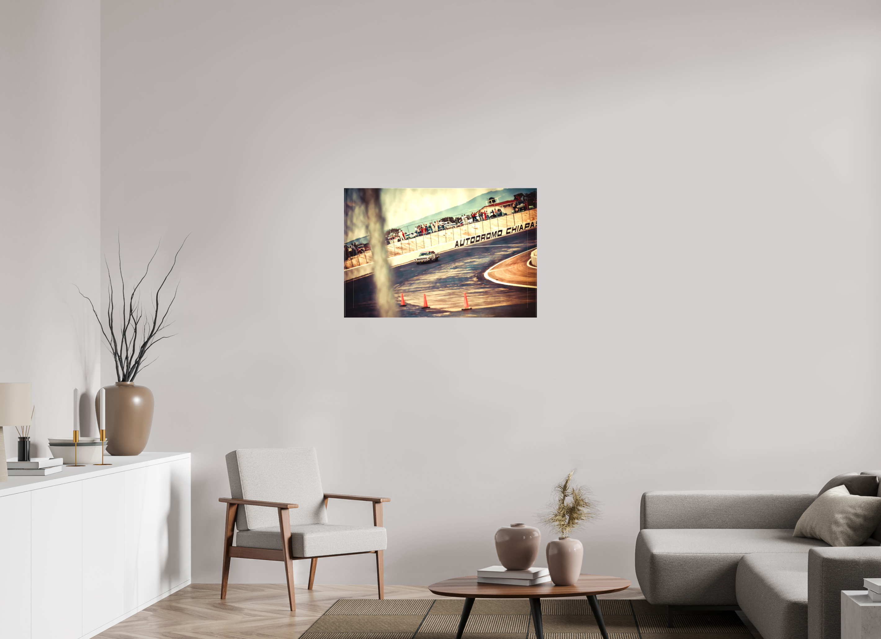 90 x 60 cm, Leinwand matt La Carrera Panamerica Mexico