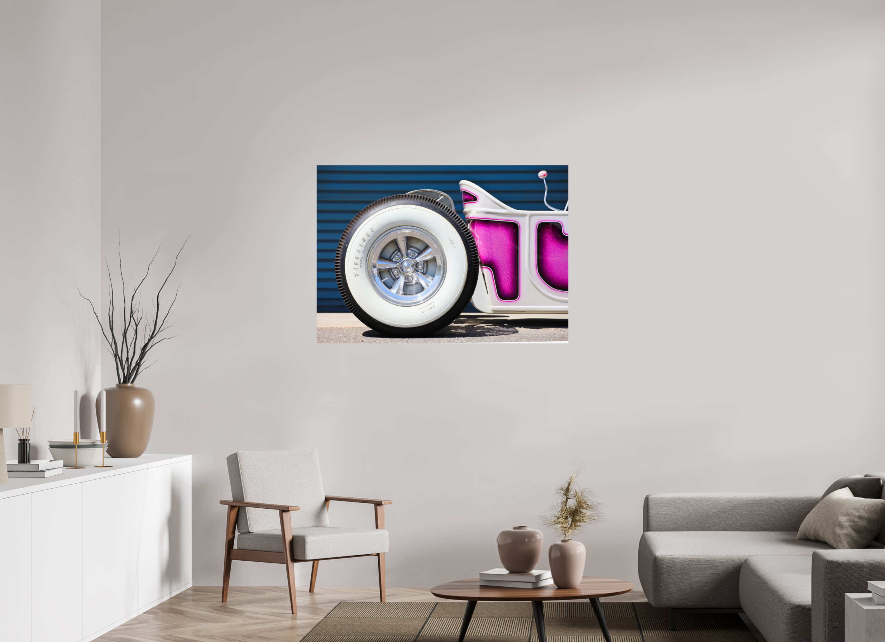 DIN A0 (118,9 x 84,1 cm), Photo Print On Fuji Crystal DP II Hot Rod Signapore Sling II