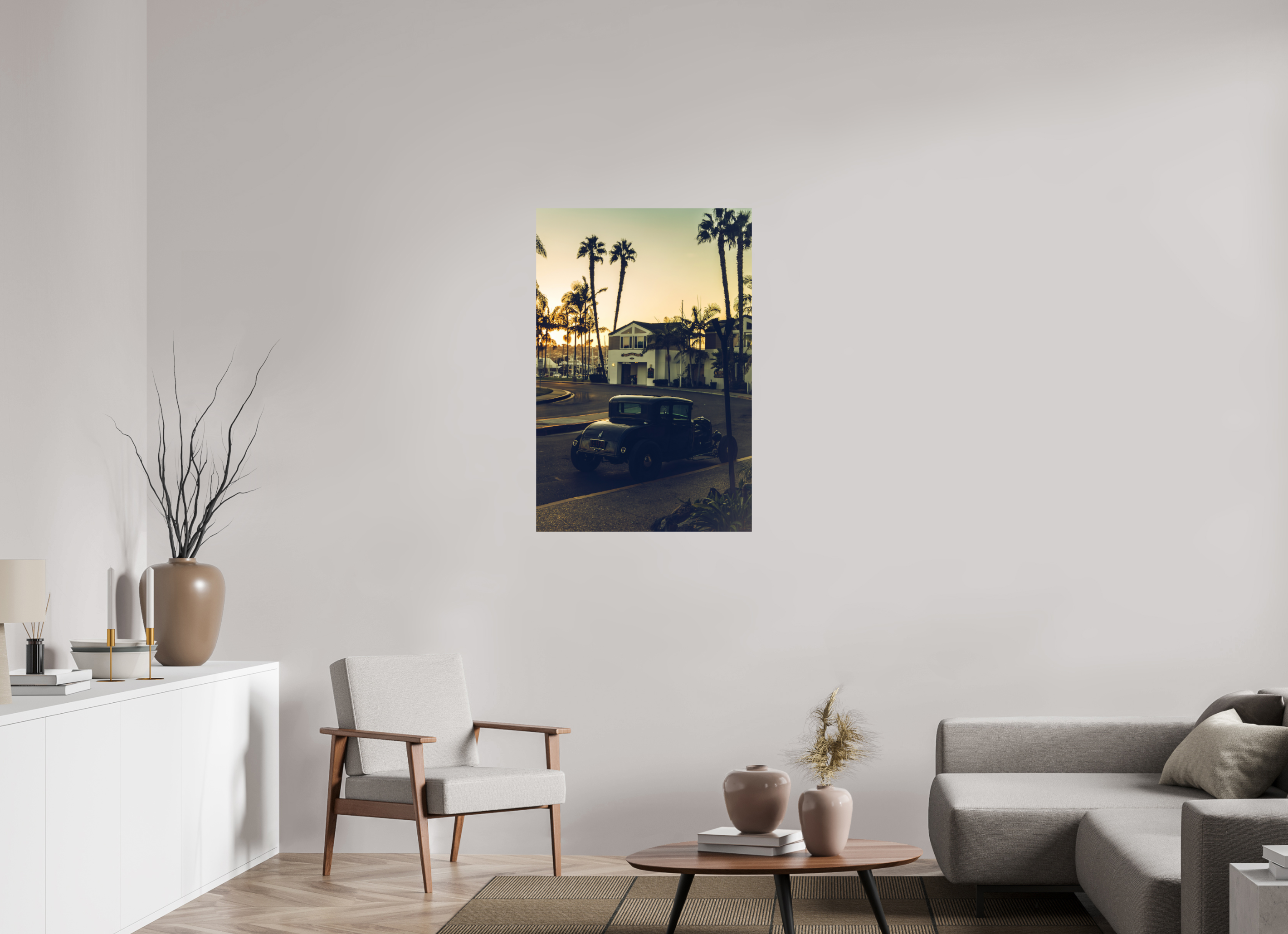 70 x 105 cm, Photo Print On Fuji Crystal DP II Black Hot Rod Bali Hai