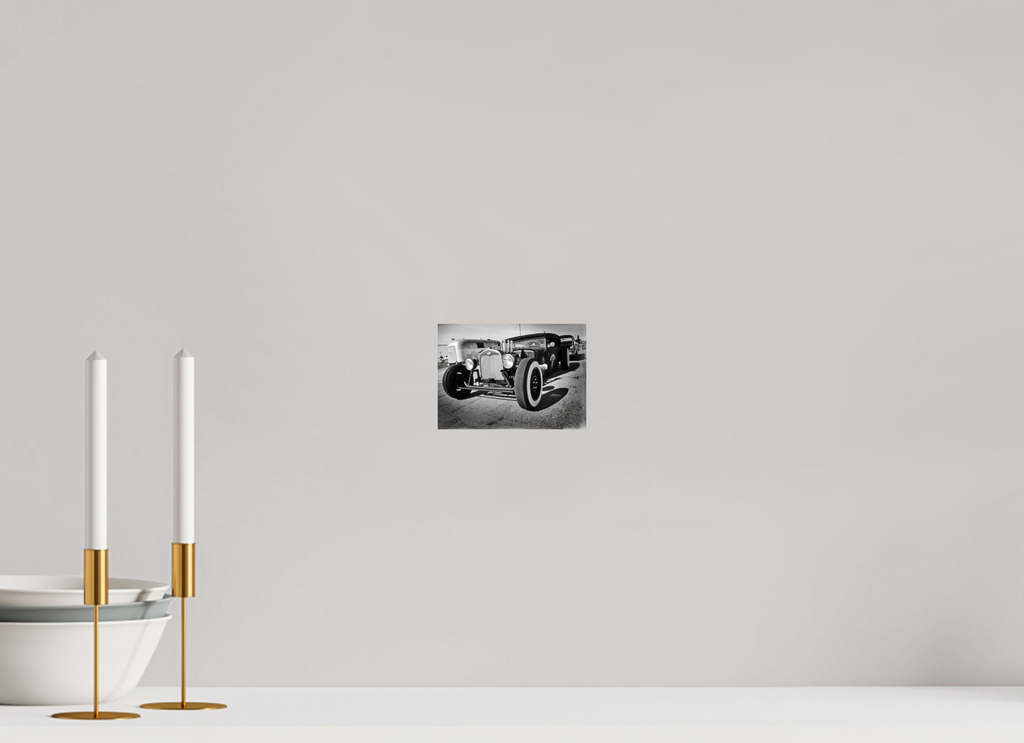 DIN A6 (14,8 x 10,5 cm), Photo Print On Fuji Crystal DP II The Black Hot Rod