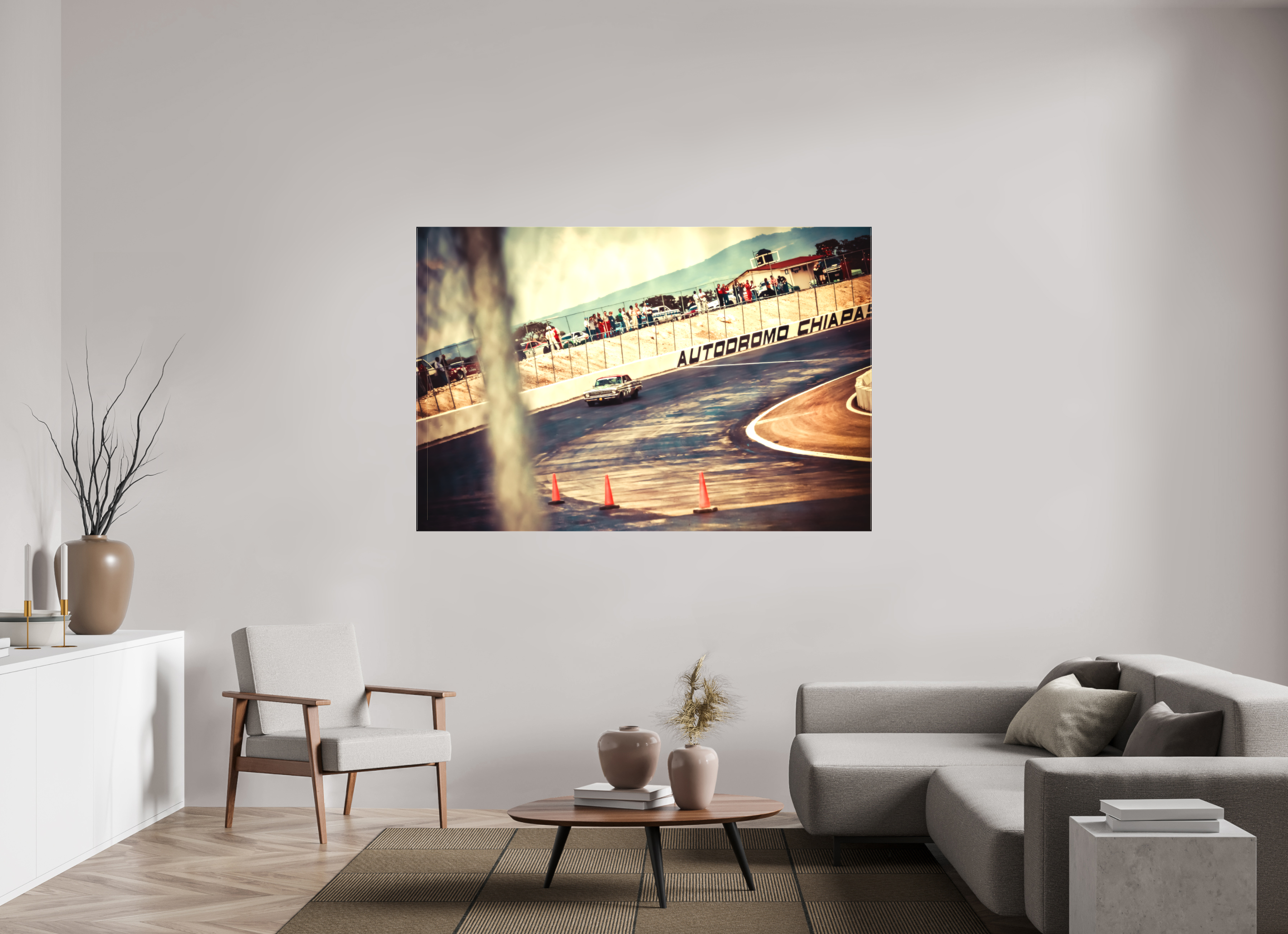 180 x 120 cm, Leinwand matt La Carrera Panamerica Mexico