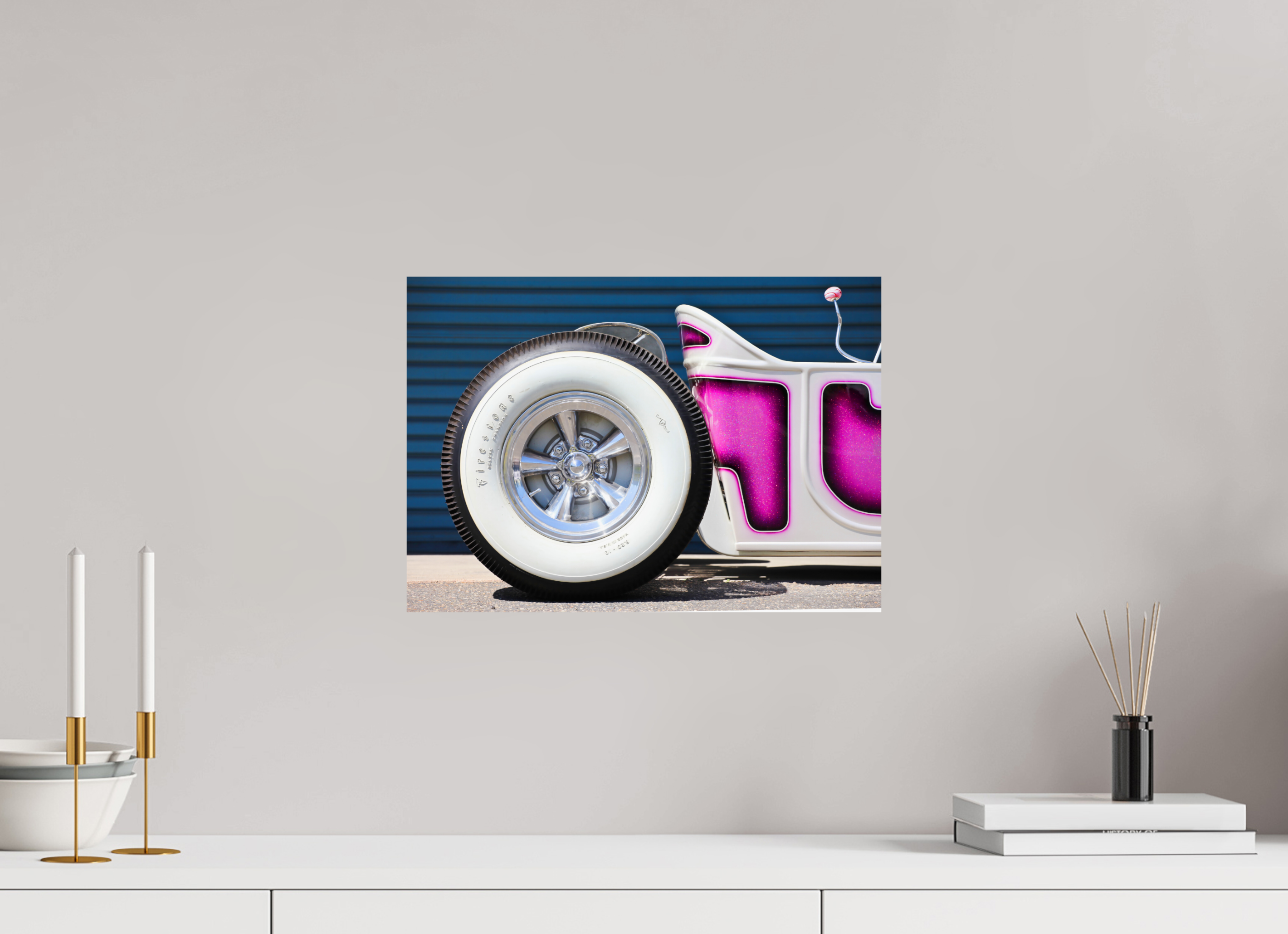 DIN A3 (42 x 29,7 cm), Photo Print On Fuji Crystal DP II Hot Rod Signapore Sling II