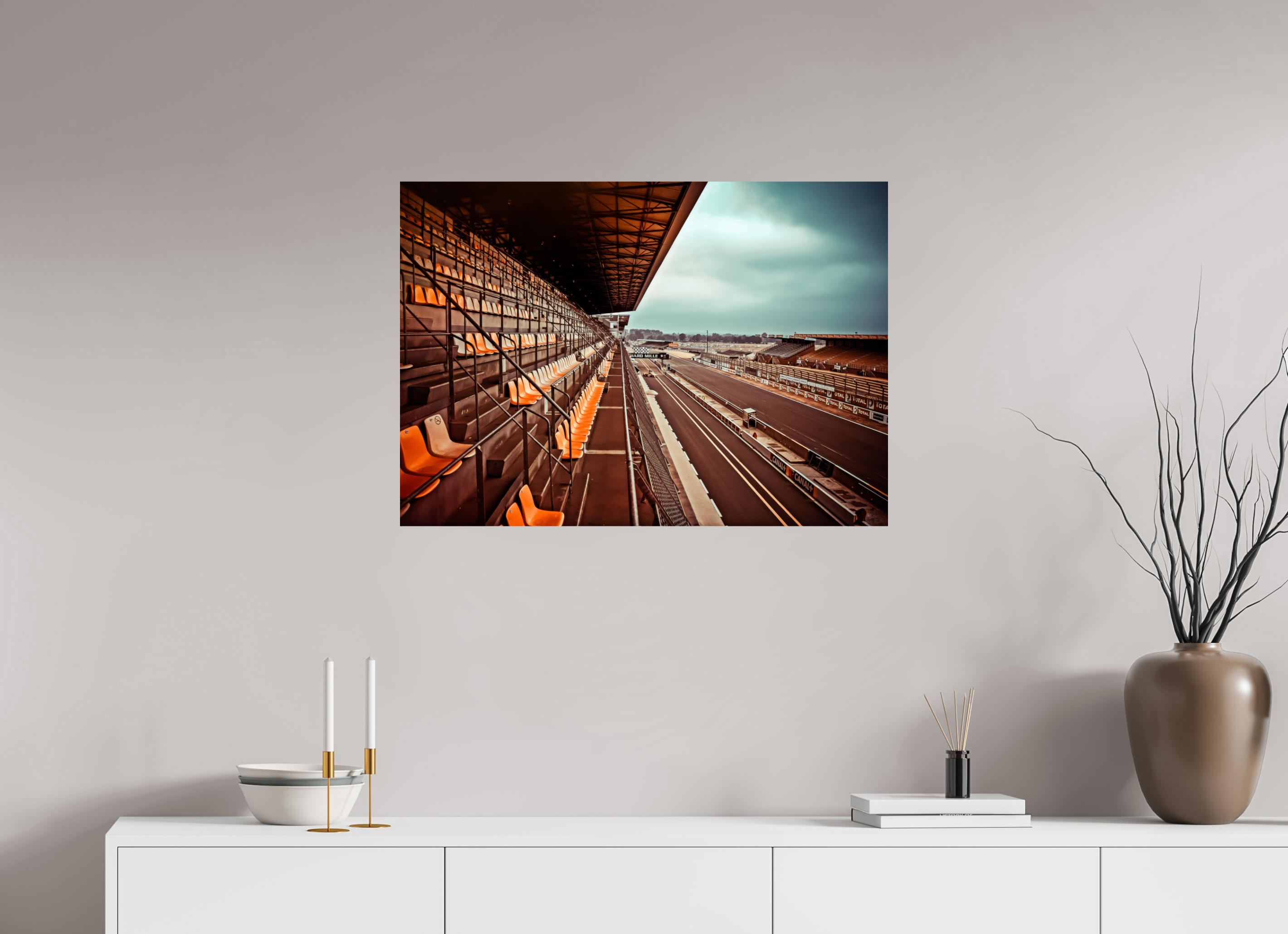 DIN A1 (84,1 x 59,4 cm), Photo Print On Fuji Crystal DP II Le Mans 24 Heures du Mans Racing - III