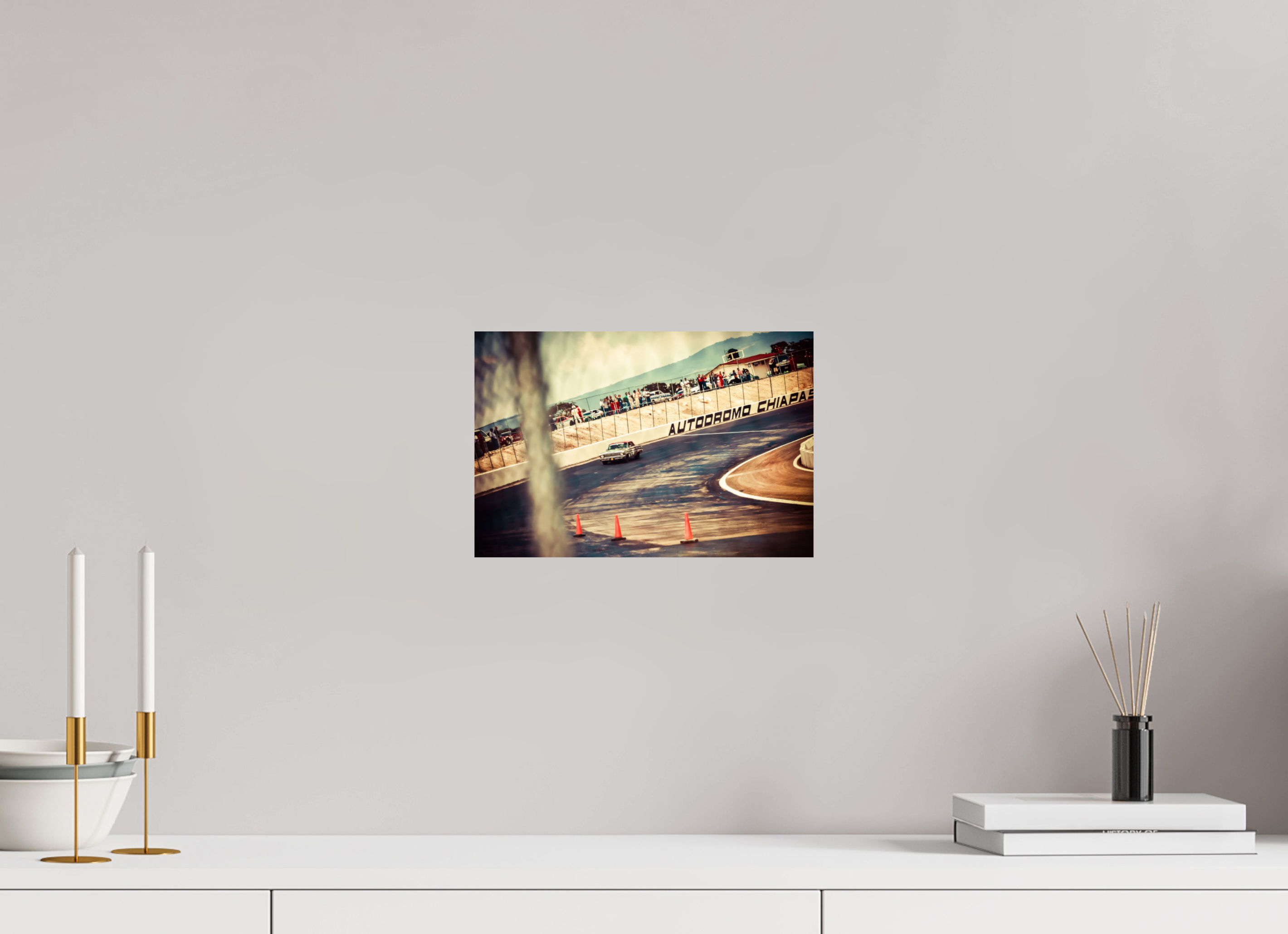30 x 20 cm, Photo Print On Fuji Crystal DP II La Carrera Panamerica Mexico