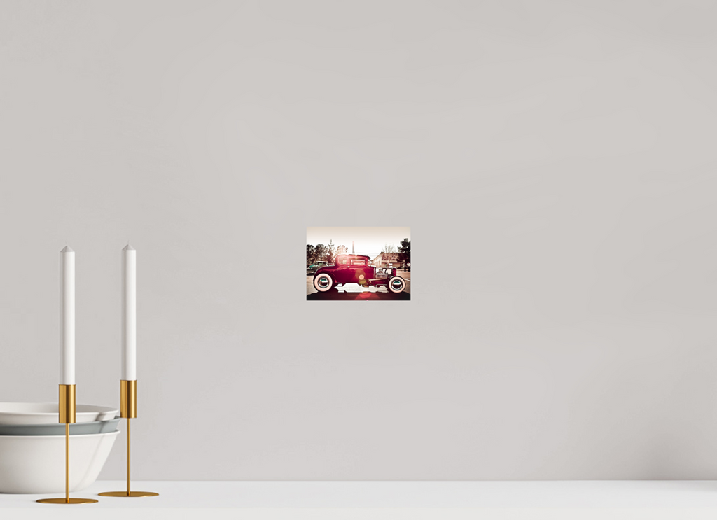 DIN A6 (14,8 x 10,5 cm), Photo Print On Fuji Crystal DP II Red Hot Rod