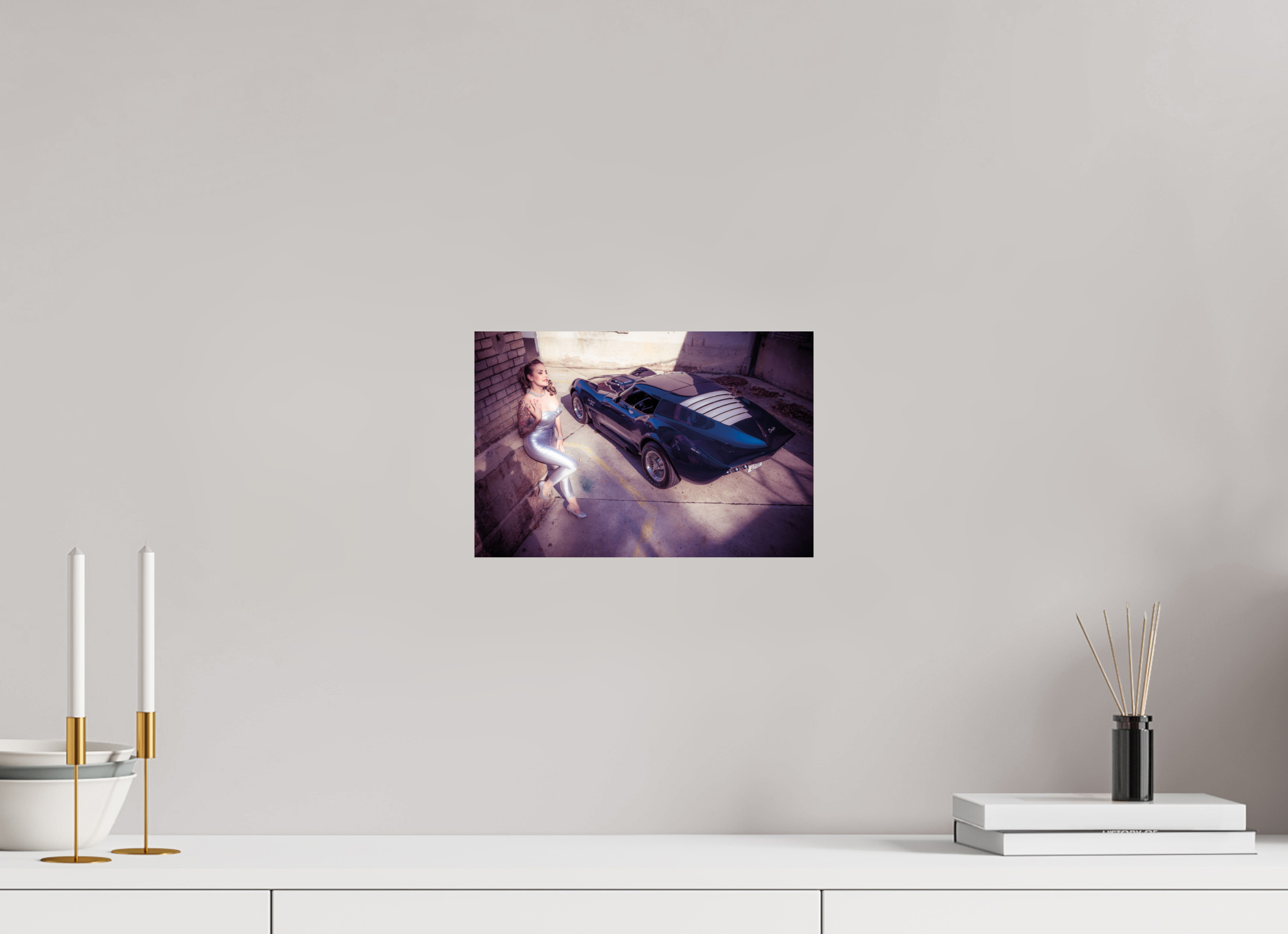 30 x 20 cm, Photo Print On Fuji Crystal DP II Zoe Scarlett Maka Shark II