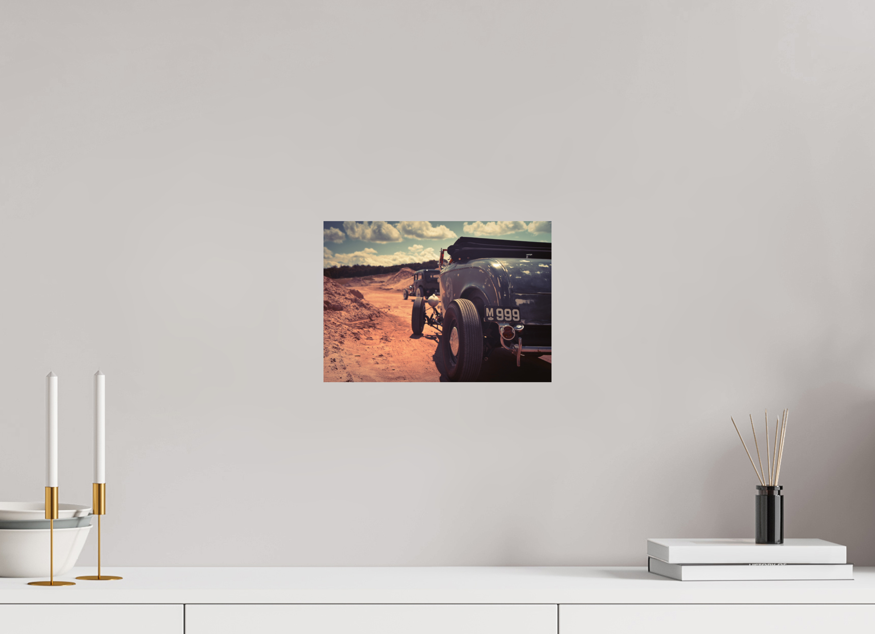 DIN A4 (29,7 x 21 cm), Photo Print On Fuji Crystal DP II Hot Rods at South Island Rumble