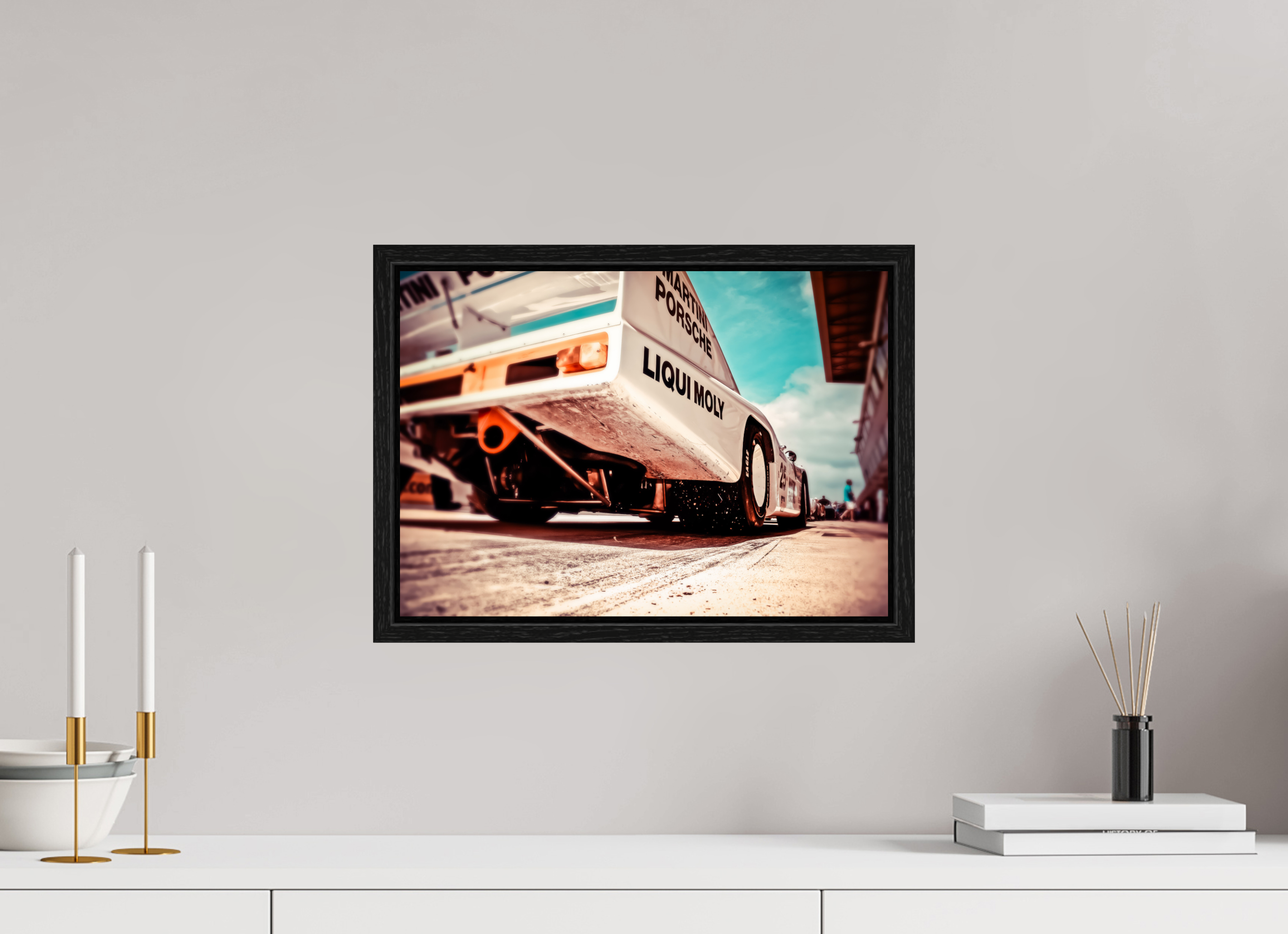 DIN A3 (42 x 29,7 cm), Floater Frame Le Mans 24 Heures du Mans Racing - II