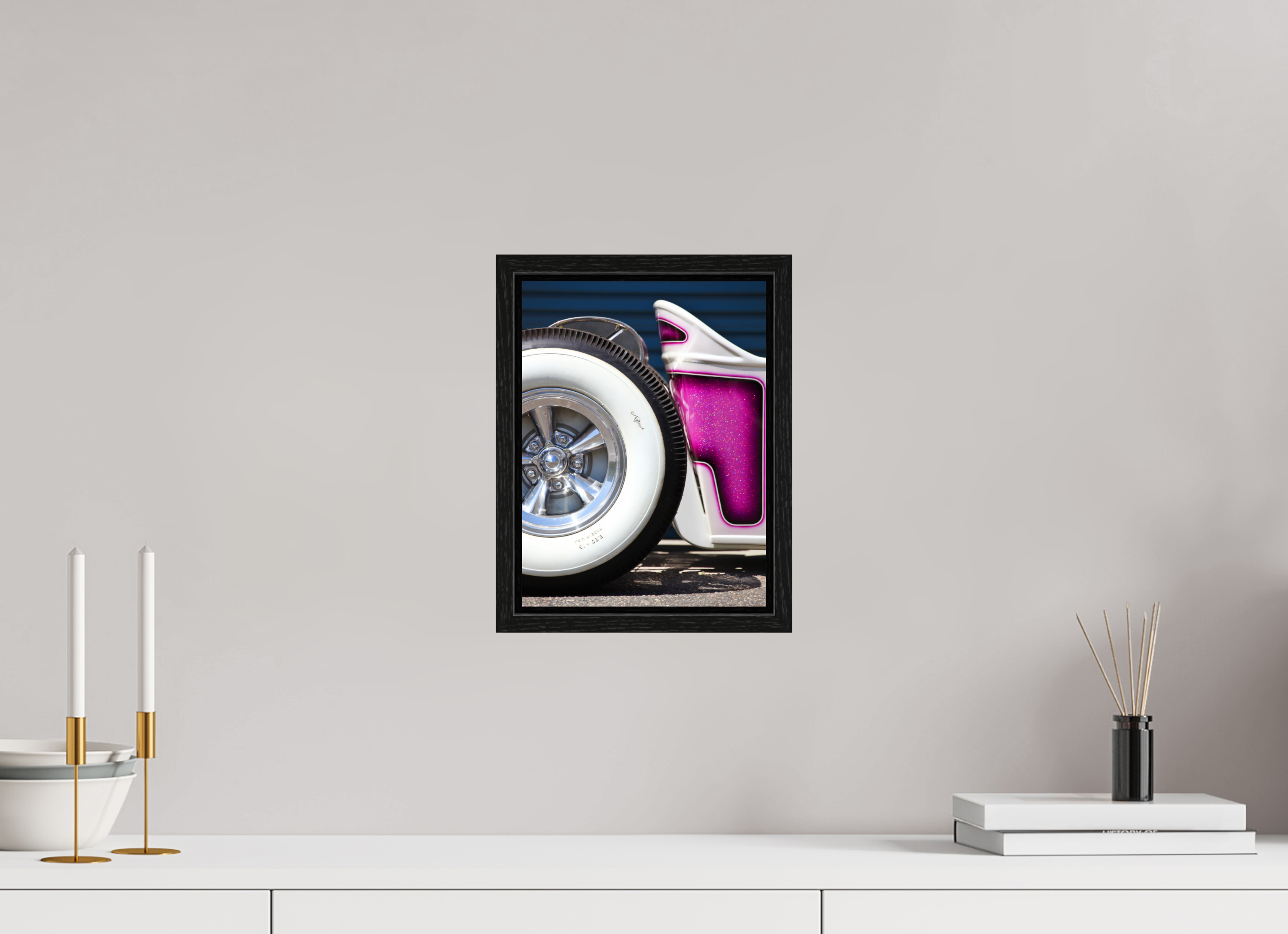 21 x 28 cm, Floater Frame Hot Rods: Singapore Sling