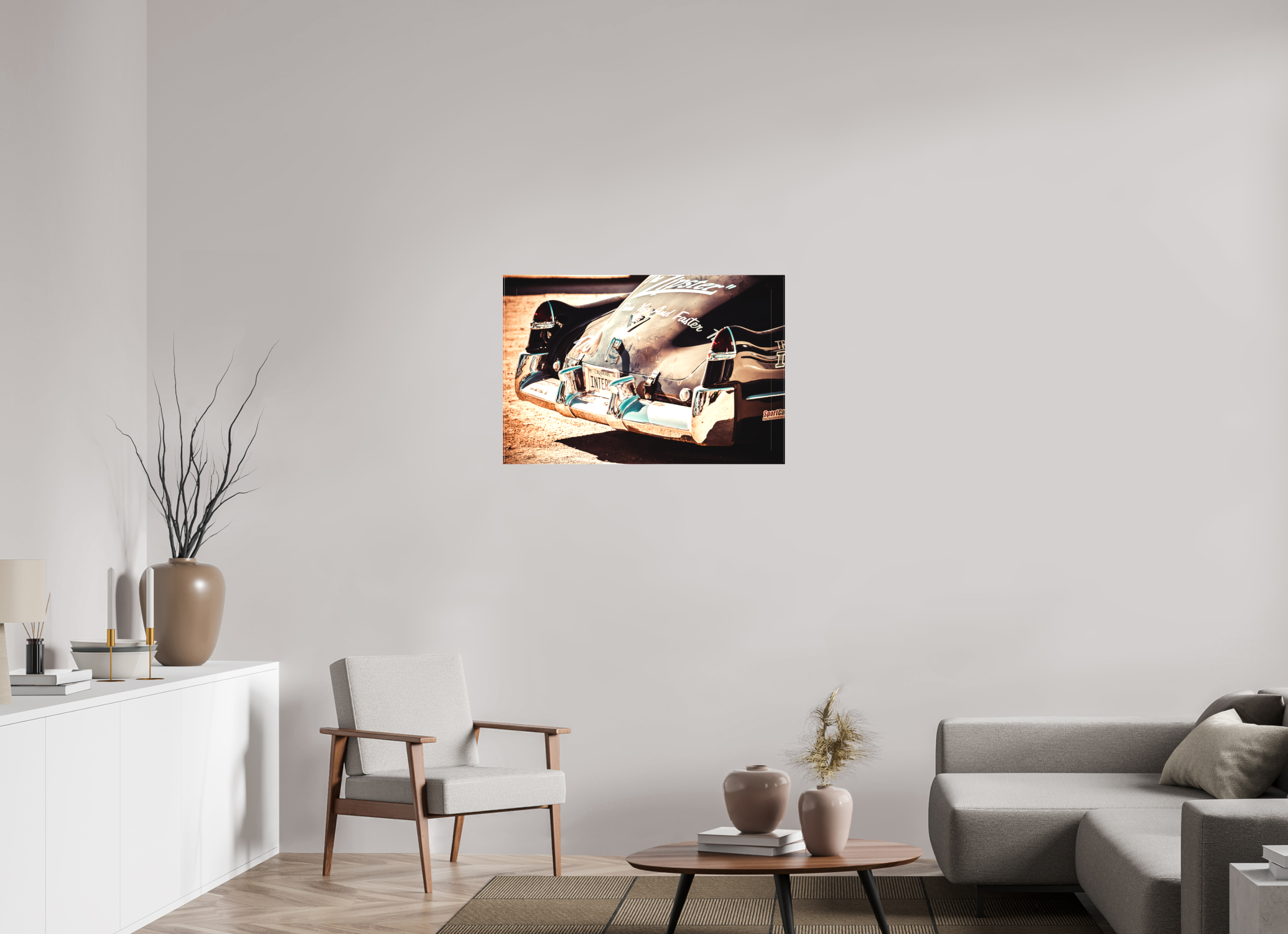 90 x 60 cm, Leinwand matt La Carrera Panamerica Mexico - III