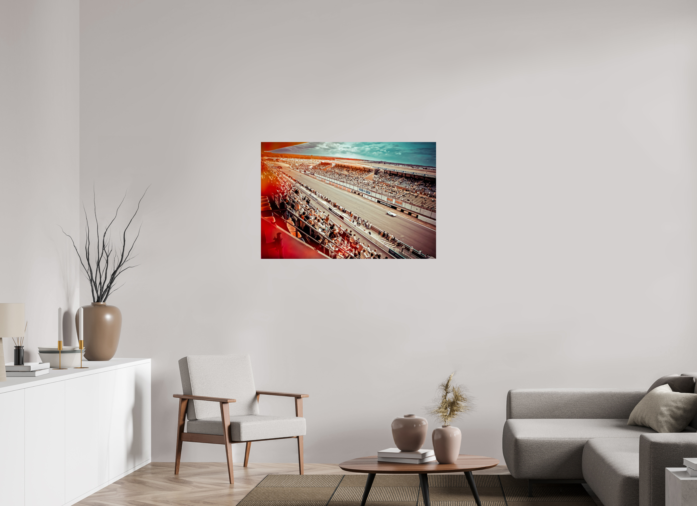 105 x 70 cm, Photo Print On Fuji Crystal DP II Le Mans - Circuit de la Sarthe