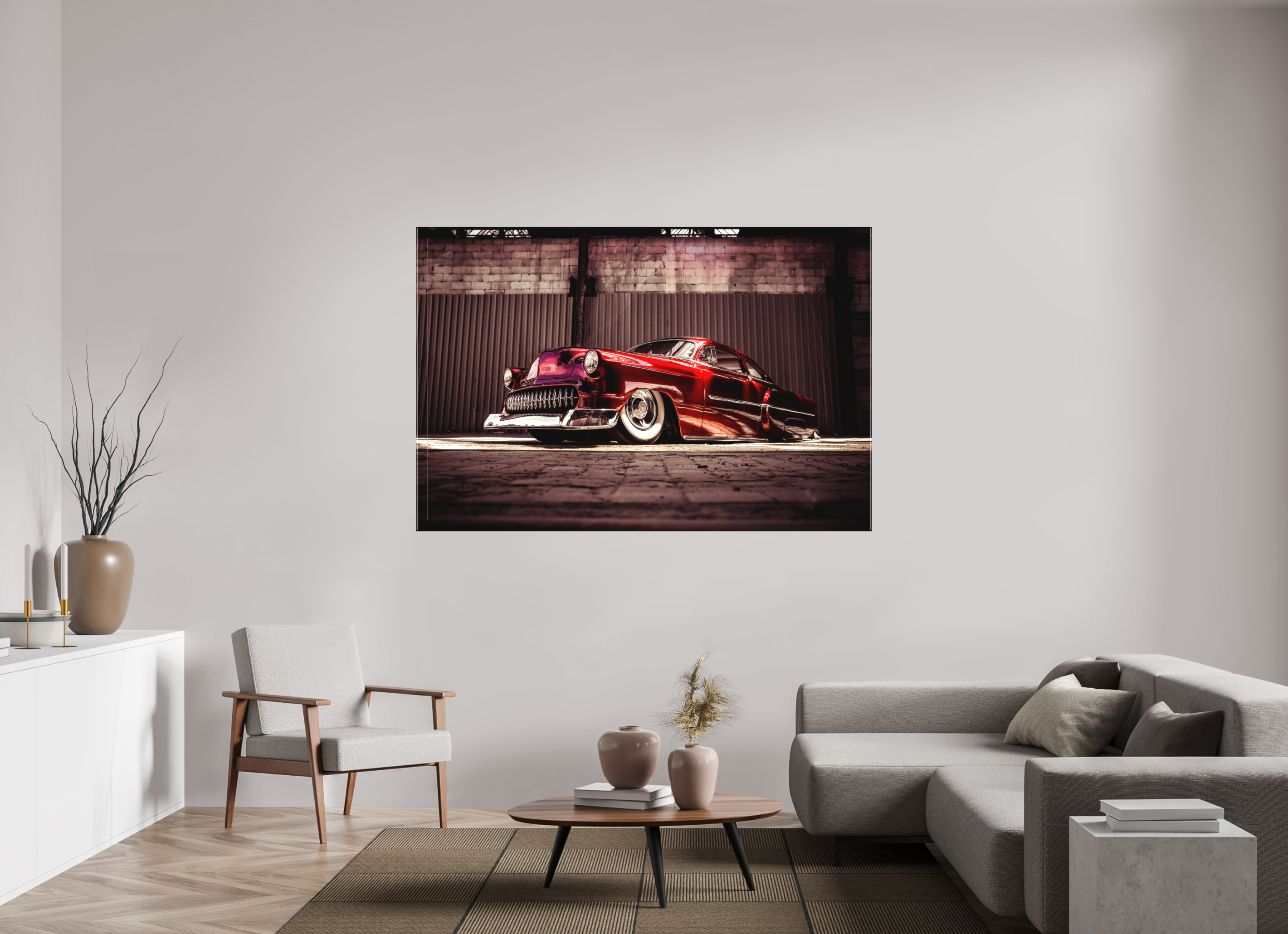 180 x 120 cm, Leinwand matt The Kandy Devil Kustom