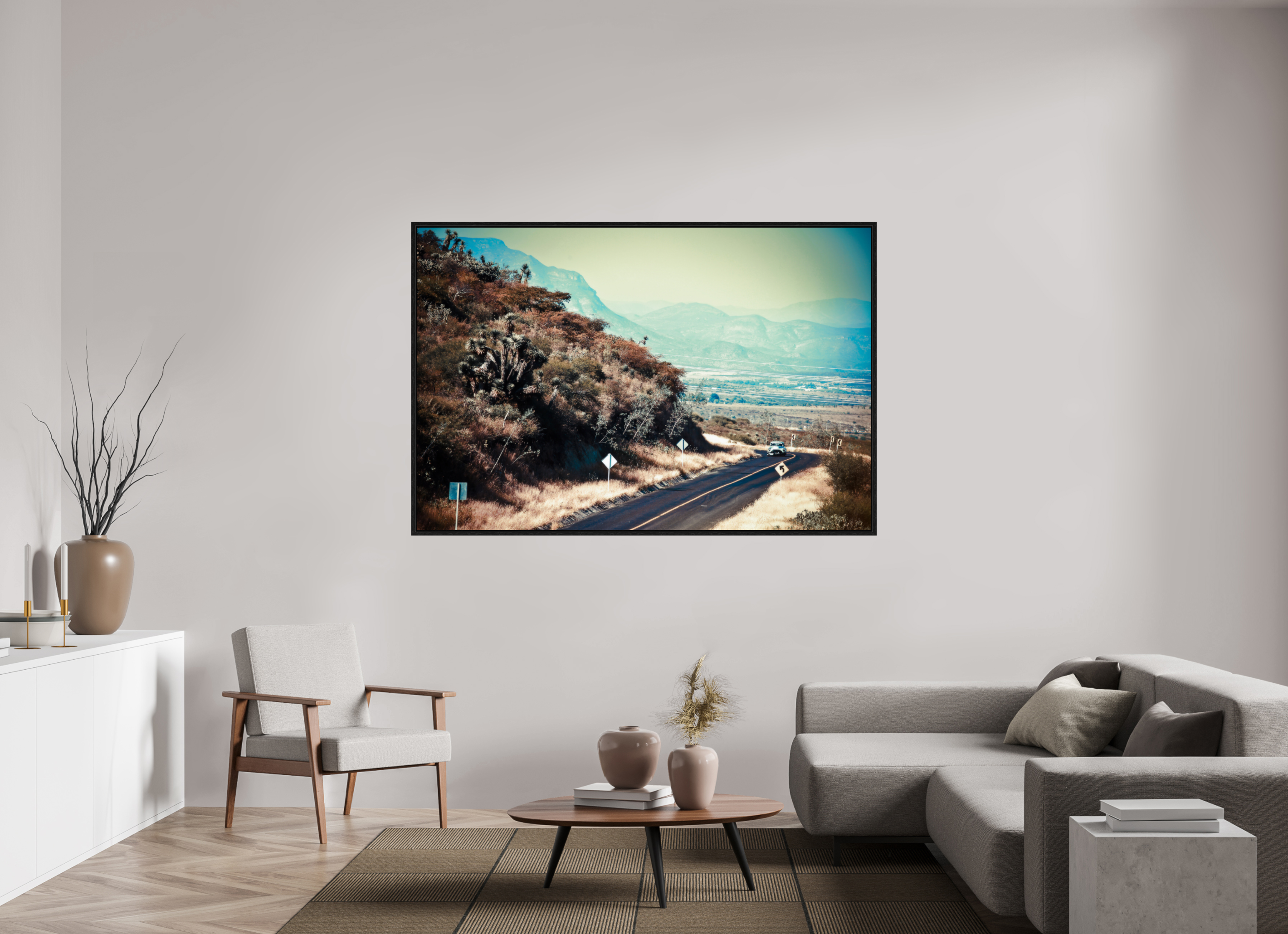 180 x 120 cm, Floater Frame La Carrera Panamerica Mexico - V