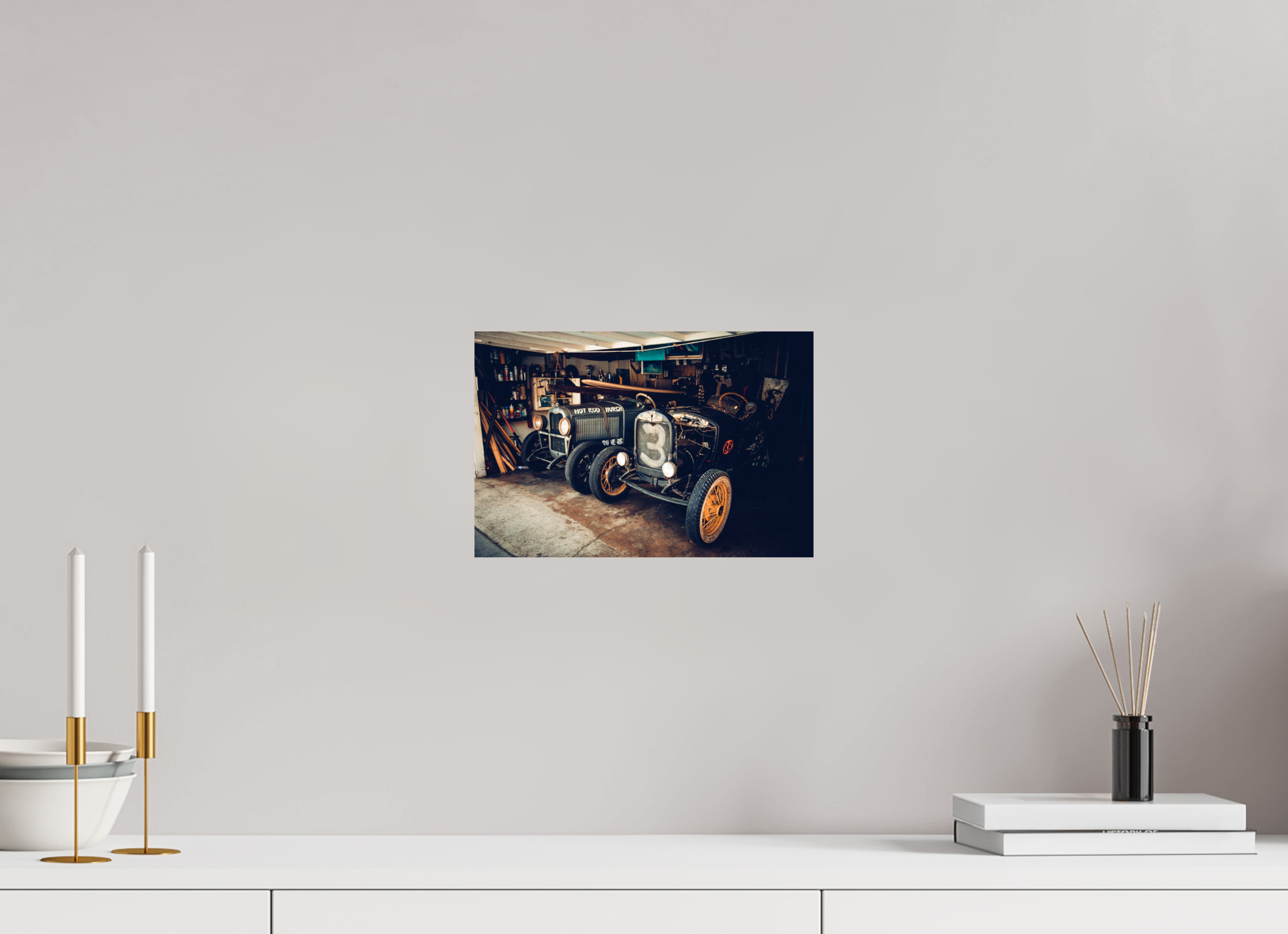 30 x 20 cm, Photo Print On Fuji Crystal DP II New York Garage