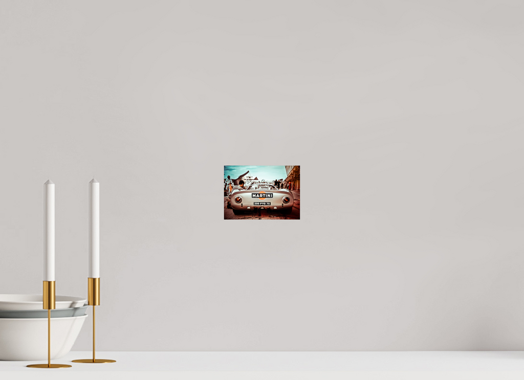 DIN A6 (14,8 x 10,5 cm), Photo Print On Fuji Crystal DP II Le Mans 24 Heures du Mans Racing - Martini